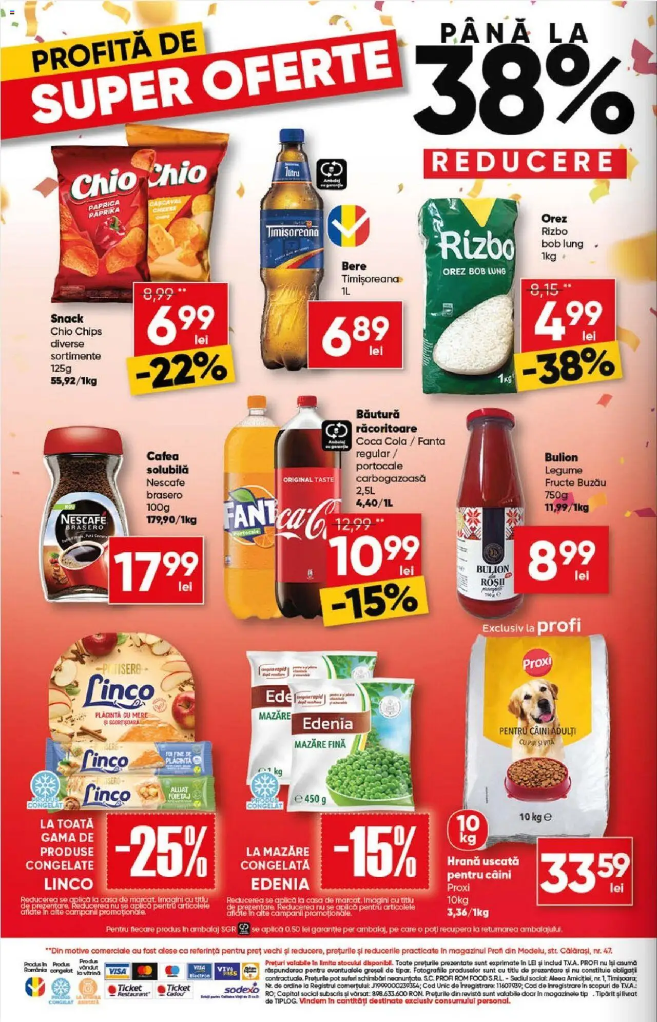 Catalog Profi 15 - 27 Octombrie 2025 | Pagina 12 | Produse: Foietaj, Cașcaval, Orez, Legume