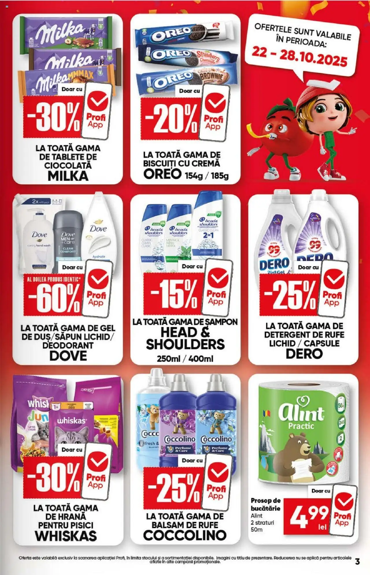 Catalog Profi 15 - 27 Octombrie 2025 | Pagina 3 | Produse: Pomelo, Șampon, Cremă, Biscuiți