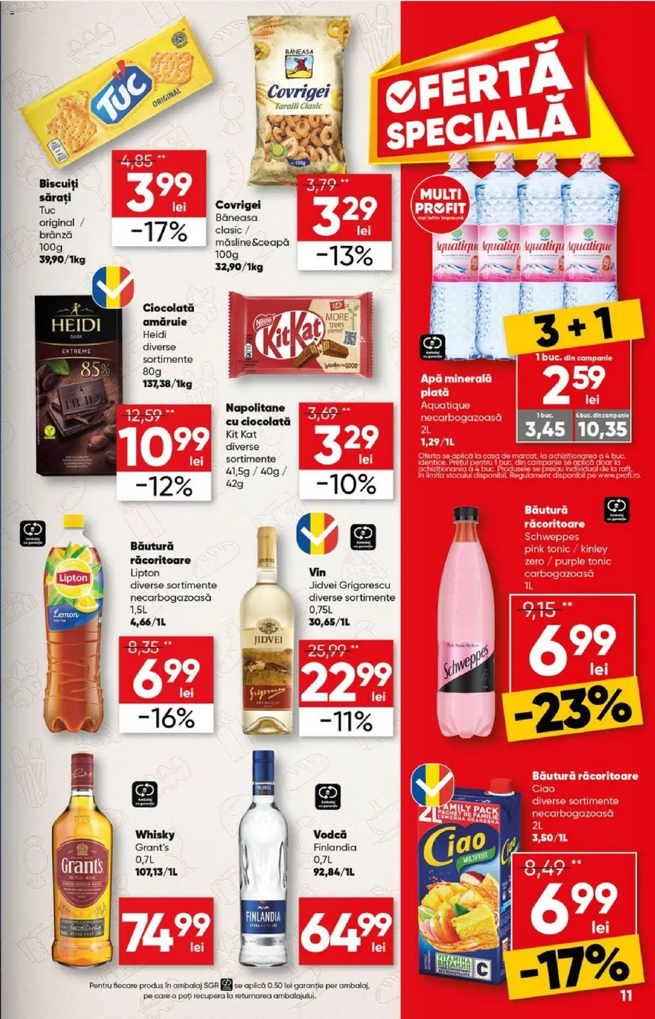Catalog Profi 15 - 27 Octombrie 2025 | Pagina 11 | Produse: Su ısıtıcı, Raft, Brânză, Biscuiți