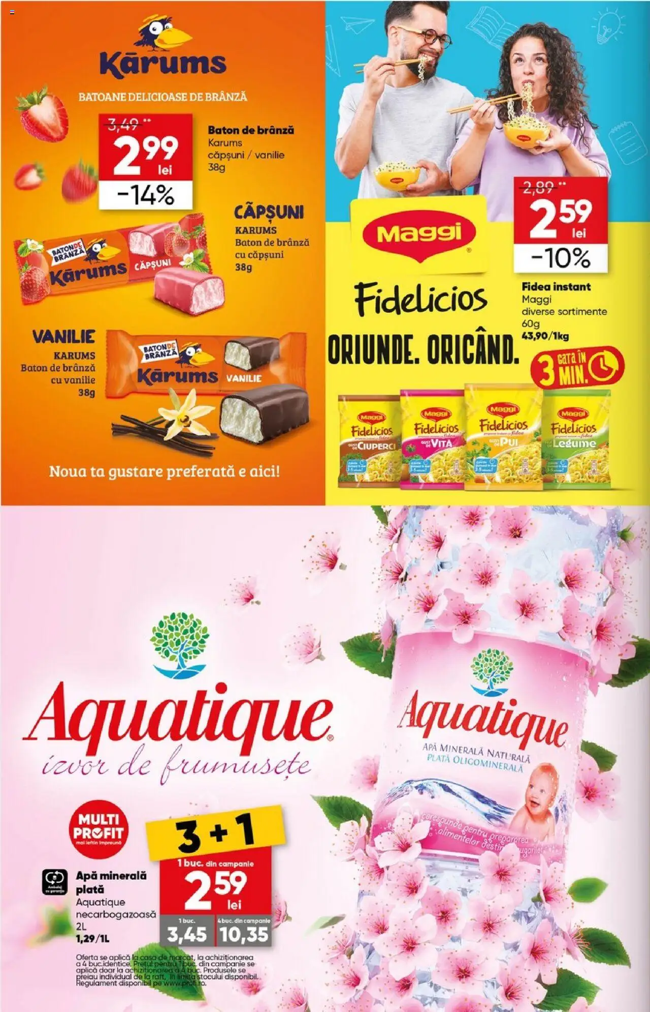 Catalog Profi 15 - 27 Octombrie 2025 | Pagina 14 | Produse: Yazı tahtası kalemi, Ciuperci, Căpșuni, Apă