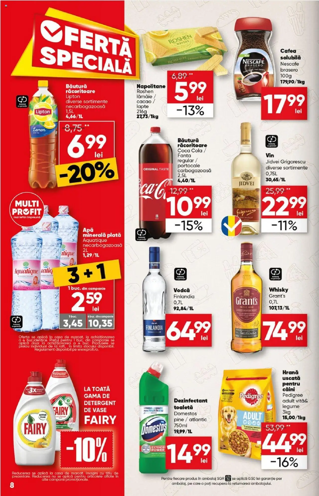 Catalog Profi 15 - 27 Octombrie 2025 | Pagina 8 | Produse: Su ısıtıcı, Toaletă, Napolitane, Lapte