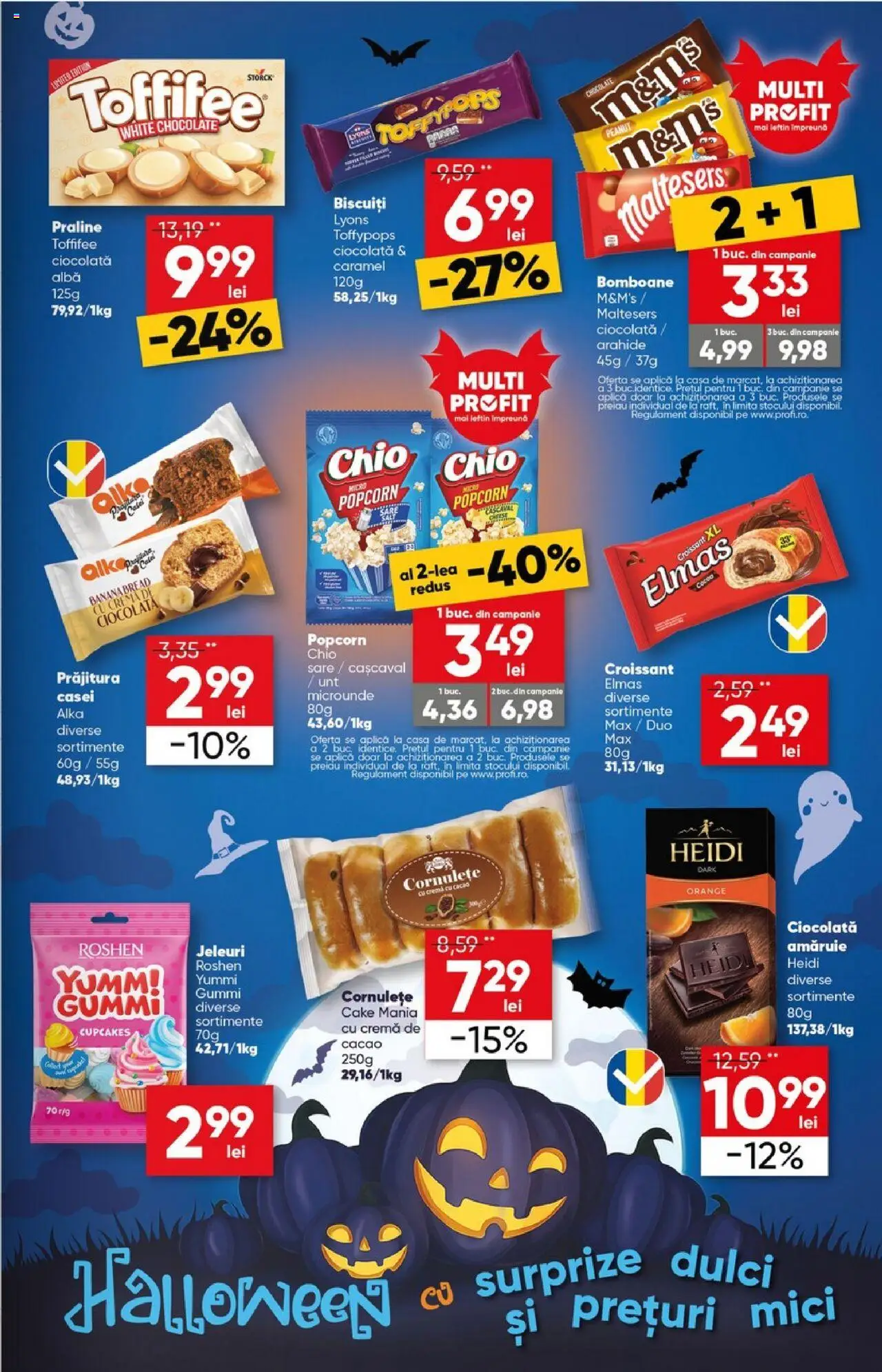 Catalog Profi 15 - 27 Octombrie 2025 | Pagina 9 | Produse: Prăjitură, Unt, Cacao, Jeleuri