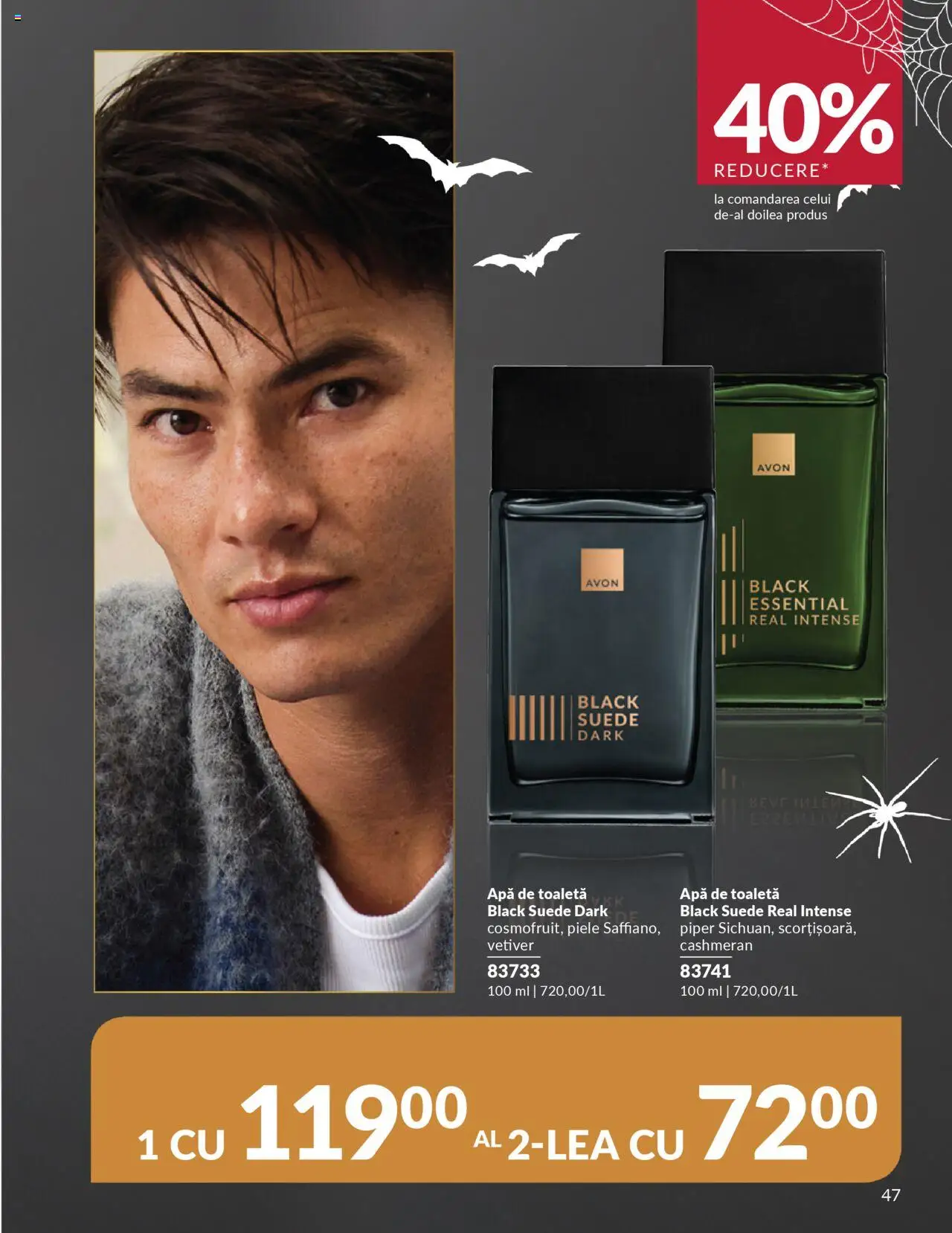 Catalog Avon 14 - 30 Octombrie 2025 | Pagina 47 | Produse: Toaletă, Apă de toaletă, Apă, Piper