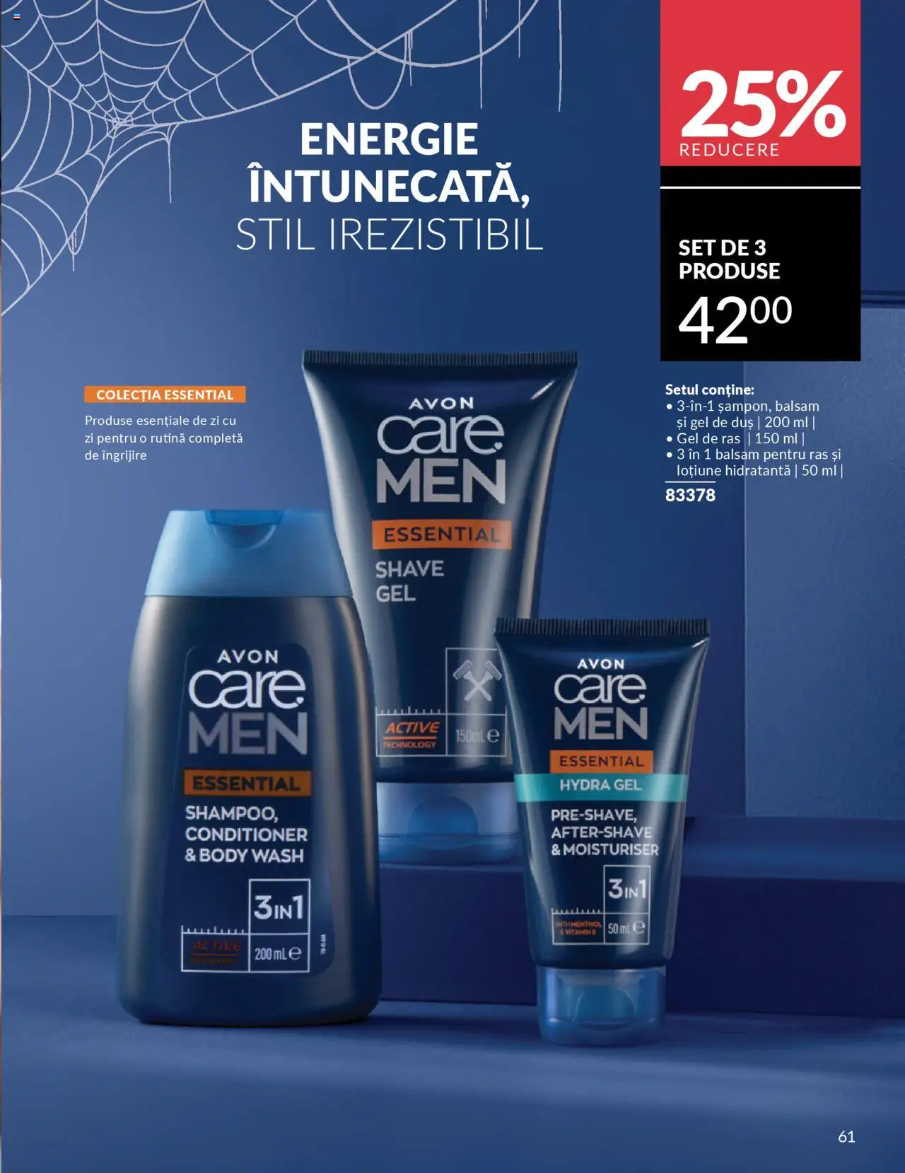 Catalog Avon 14 - 30 Octombrie 2025 | Pagina 61 | Produse: Gel de ras, Duș, Balsam, Gel de duș