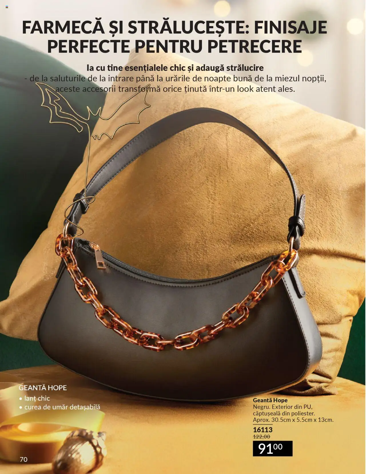 Catalog Avon 14 - 30 Octombrie 2025 | Pagina 70 | Produse: Curea, Geantă