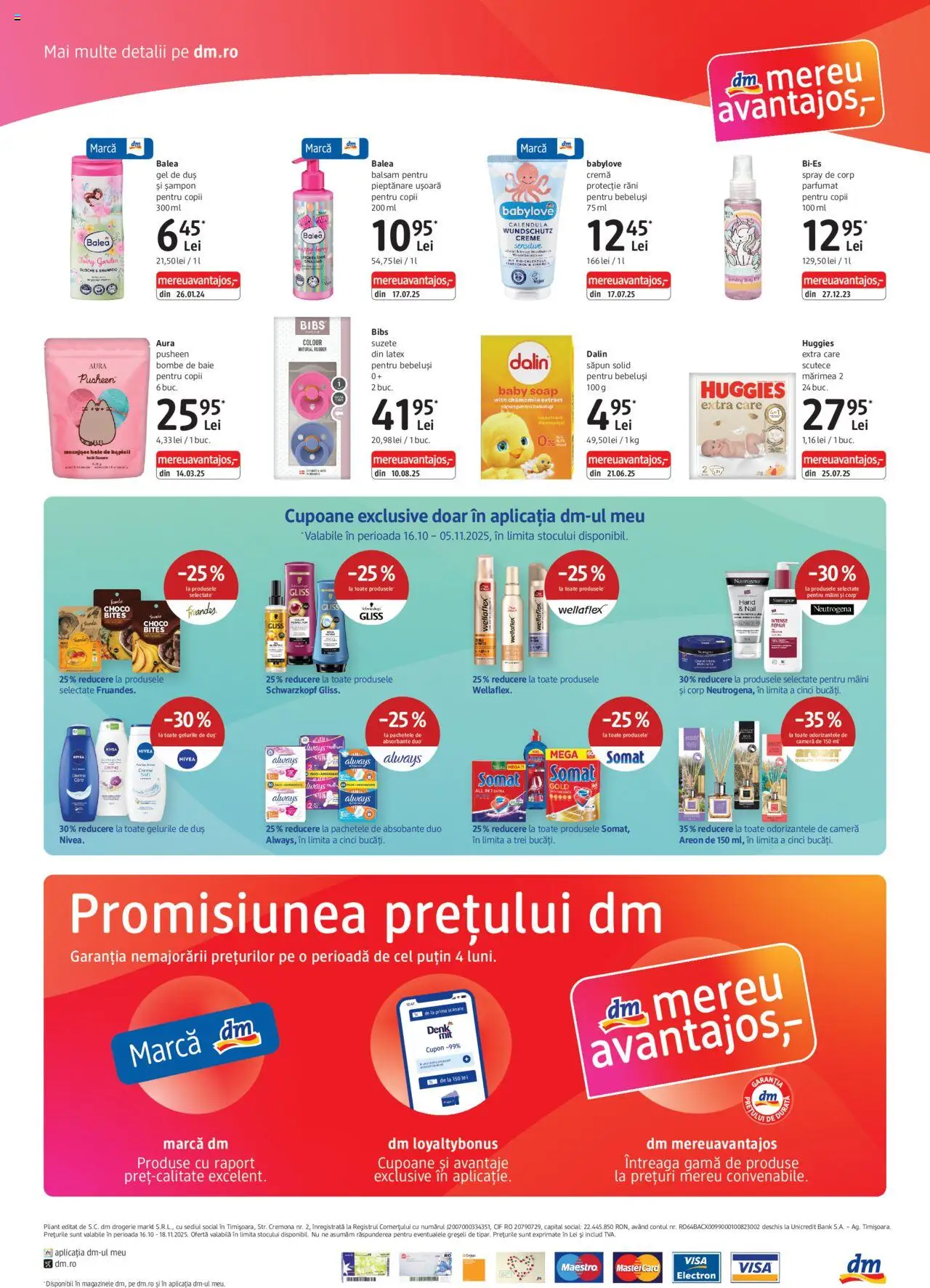 Catalog DM Drogerie Markt 16 Octombrie - 17 Noiembrie 2025 | Pagina 4 | Produse: Săpun solid, Cameră, Balsam, Cremă