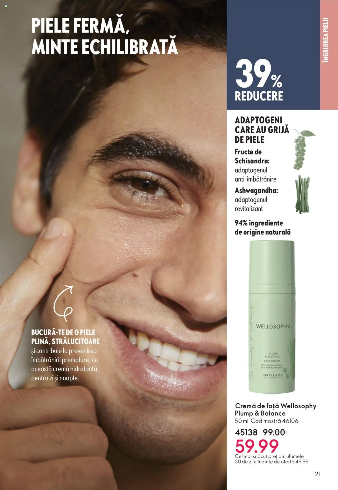 Catalog Oriflame 12 Noiembrie - 1 Decembrie 2025 | Pagina 121 | Produse: Arapsaçı, Cremă, Fructe