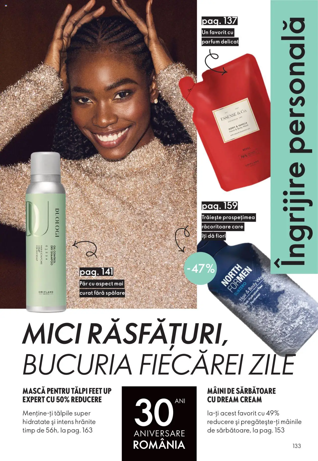 Catalog Oriflame 12 Noiembrie - 1 Decembrie 2025 | Pagina 133 | Produse: Body, Mici, Parfum