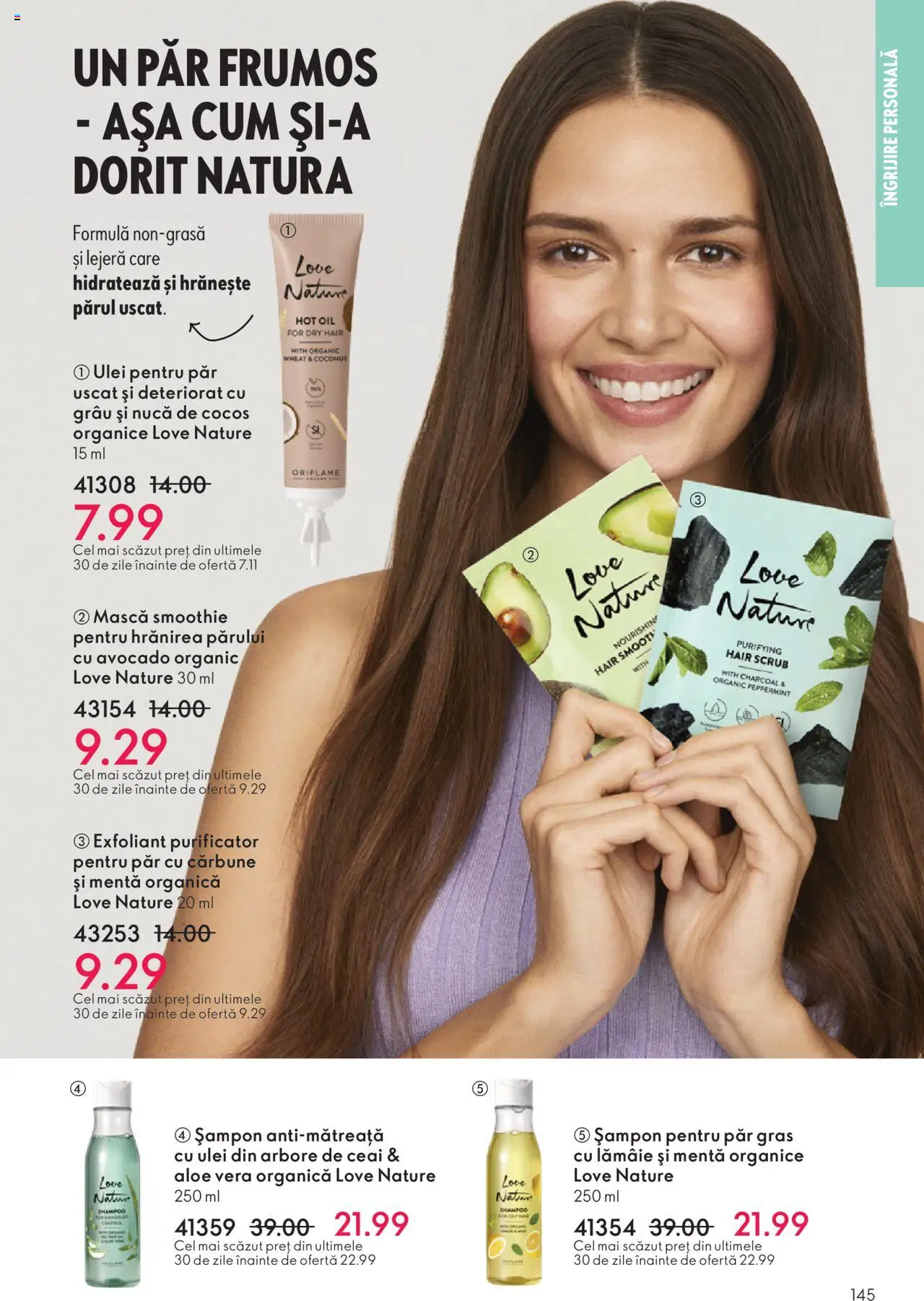 Catalog Oriflame 12 Noiembrie - 1 Decembrie 2025 | Pagina 145 | Produse: Exfoliant, Scrub, Ulei, Lămâie