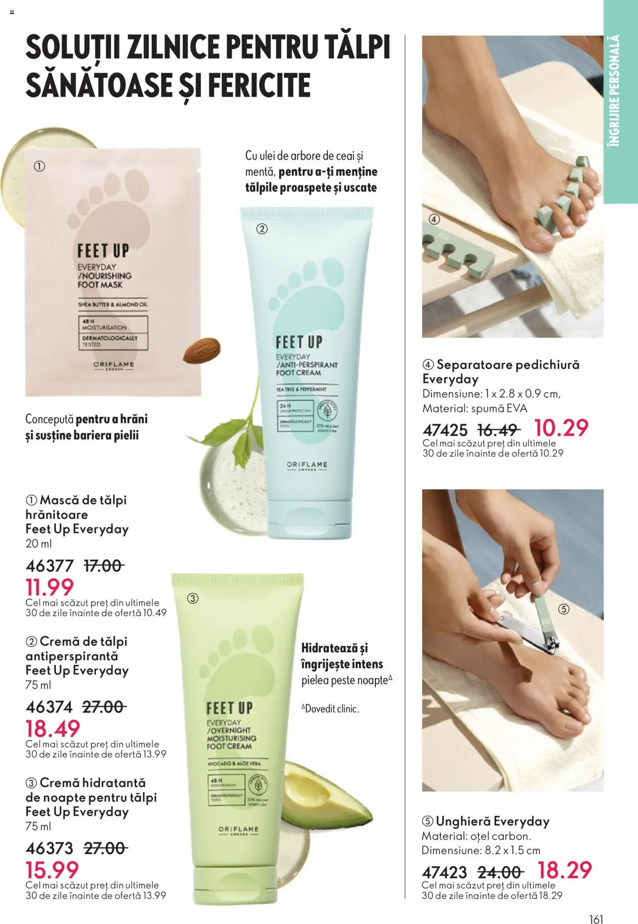 Catalog Oriflame 12 Noiembrie - 1 Decembrie 2025 | Pagina 161 | Produse: Aloe vera, Arapsaçı, Cremă, Pește