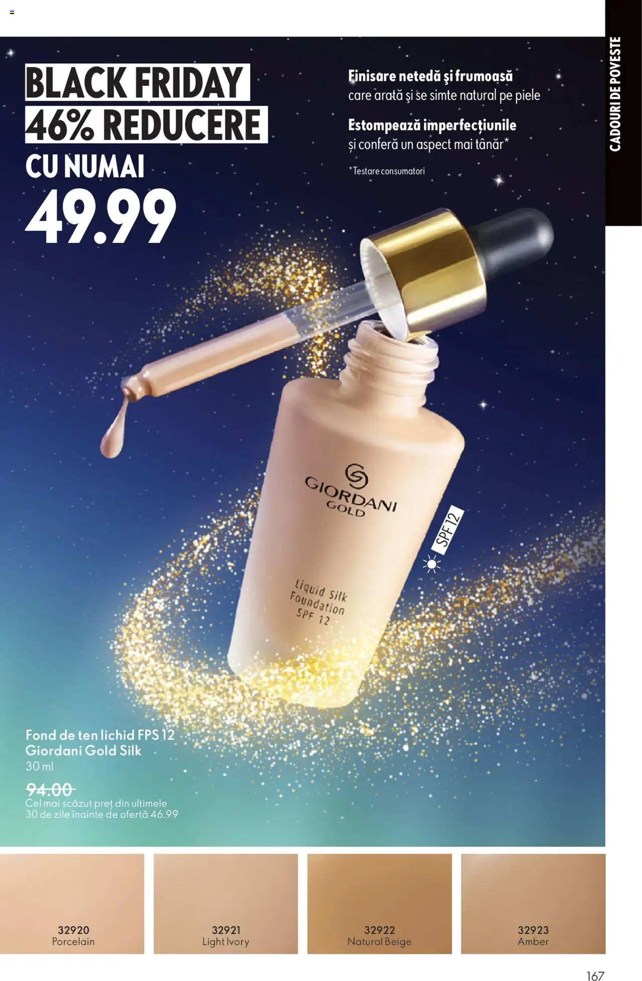 Catalog Oriflame 12 Noiembrie - 1 Decembrie 2025 | Pagina 167 | Produse: Fond de ten