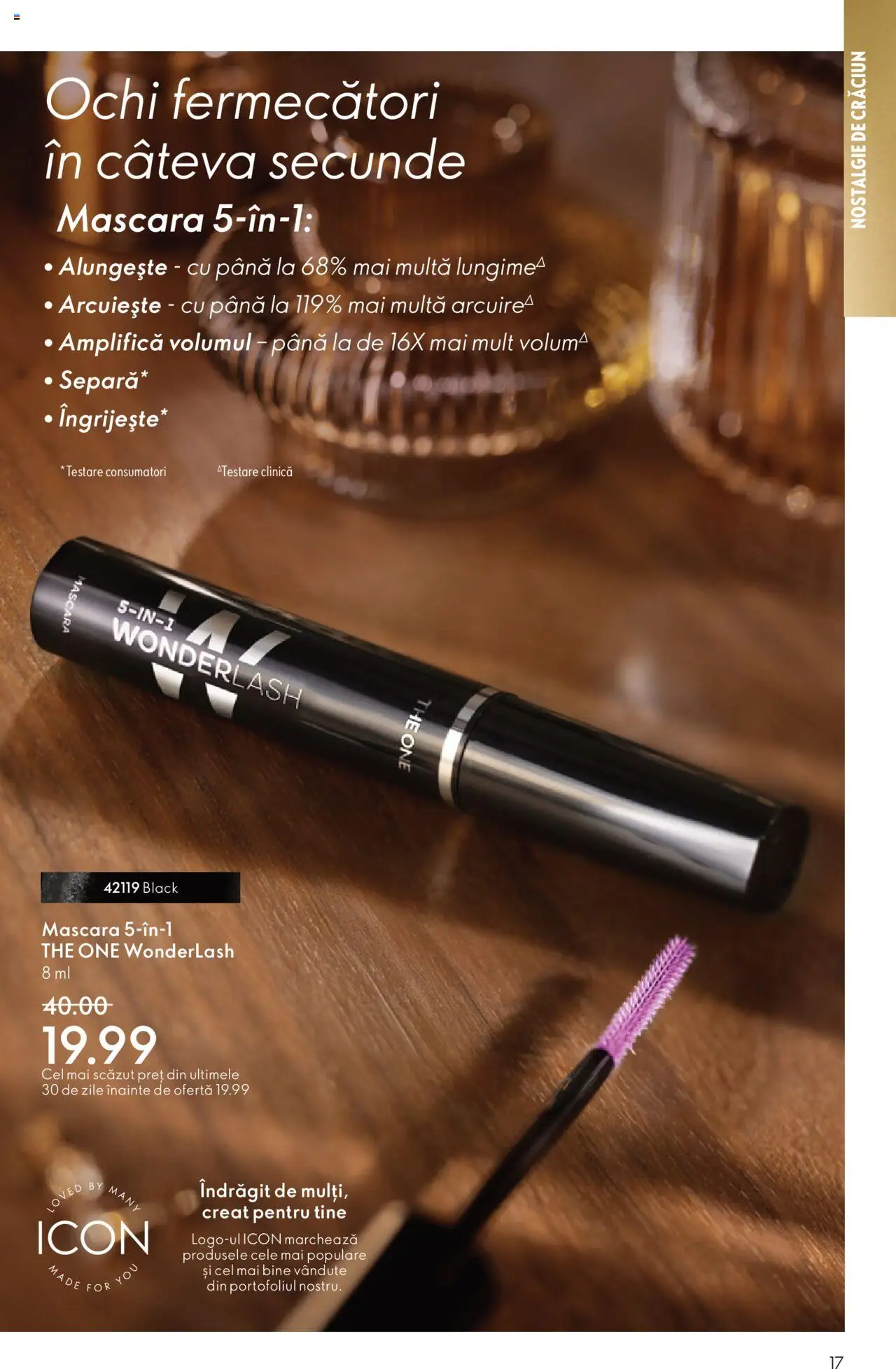 Catalog Oriflame 12 Noiembrie - 1 Decembrie 2025 | Pagina 17 | Produse: Mascara