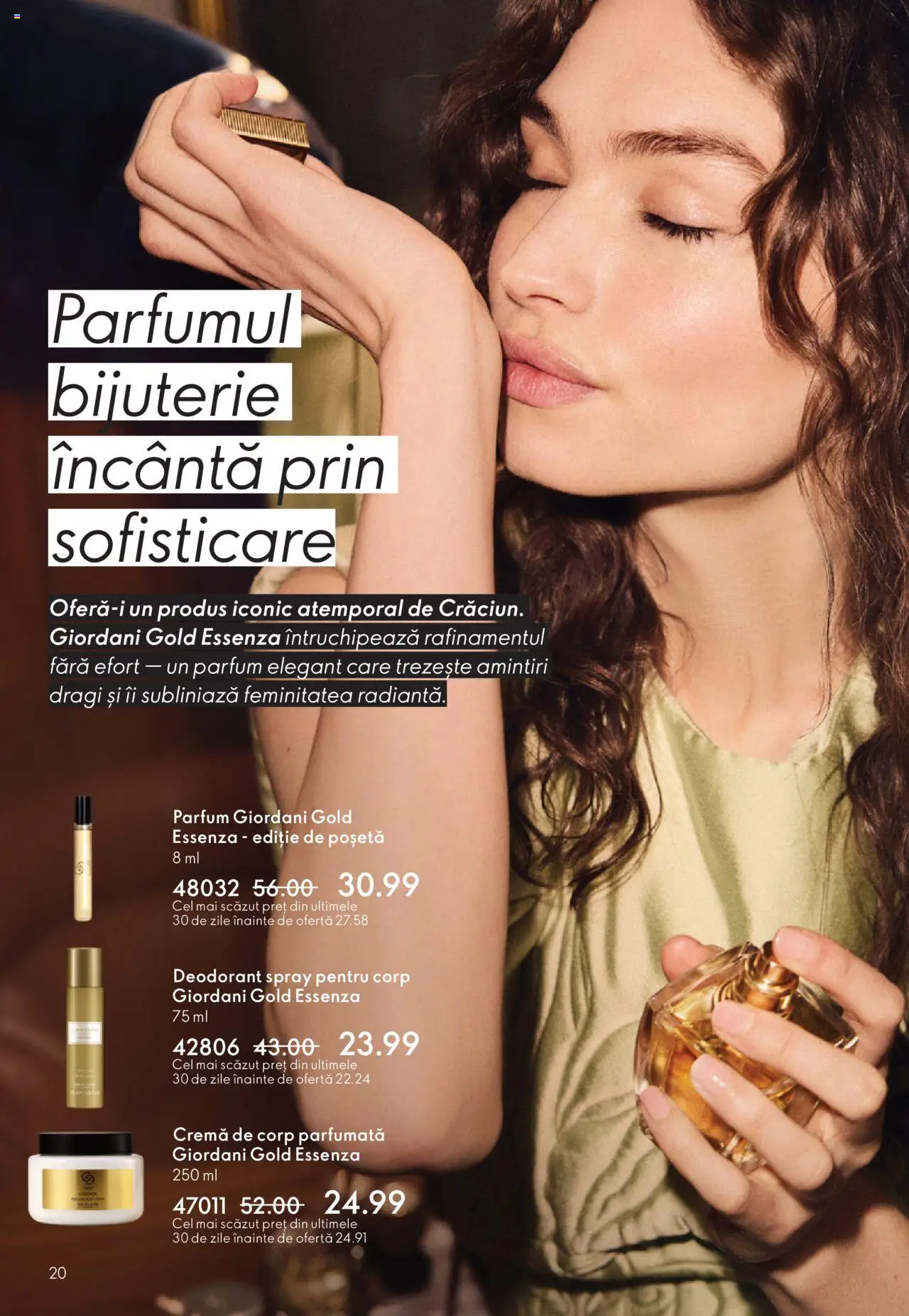 Catalog Oriflame 12 Noiembrie - 1 Decembrie 2025 | Pagina 20 | Produse: Parfum, Cremă, Cremă de corp, Deodorant
