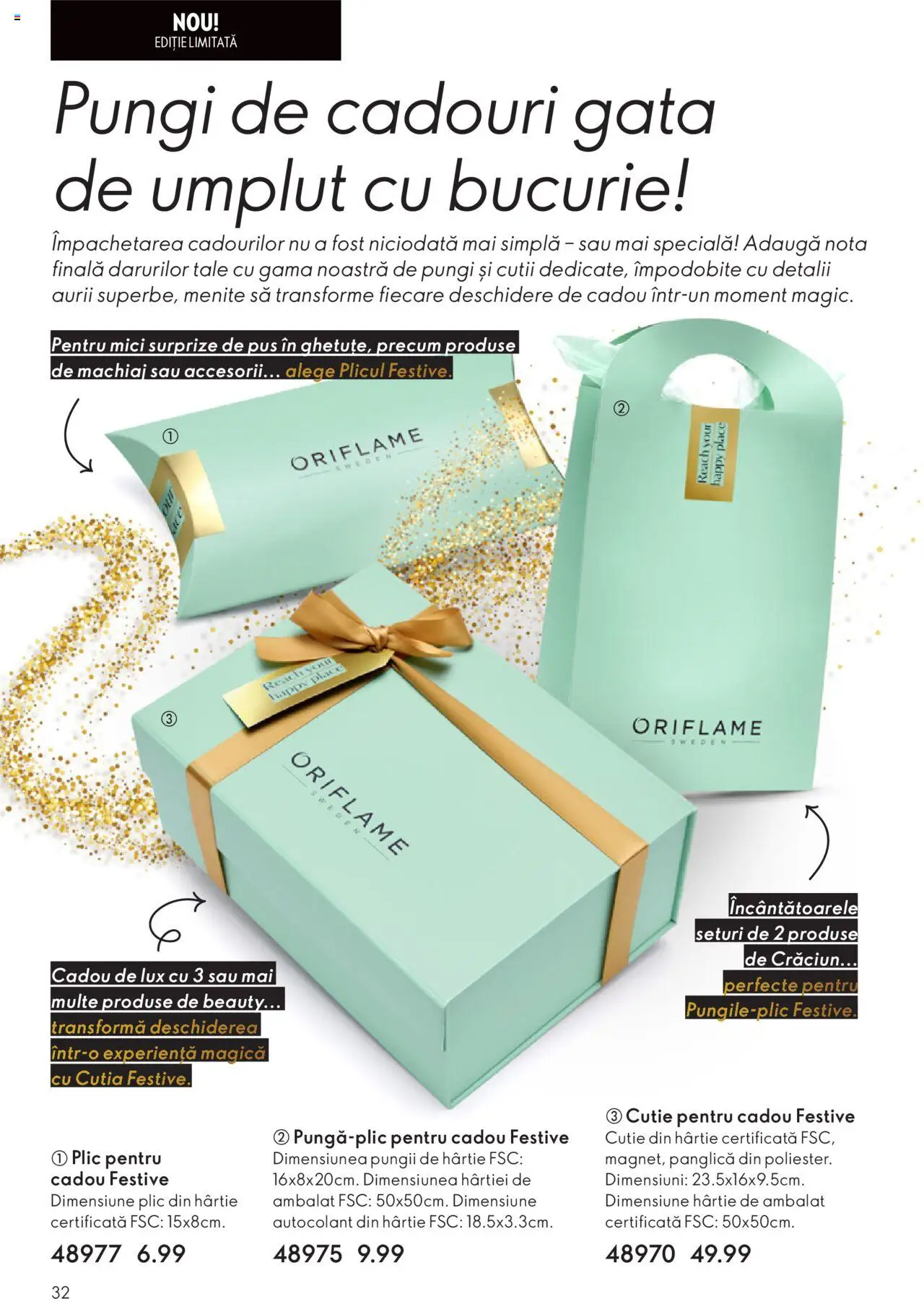 Catalog Oriflame 12 Noiembrie - 1 Decembrie 2025 | Pagina 32 | Produse: Cutie, Mici, Machiaj