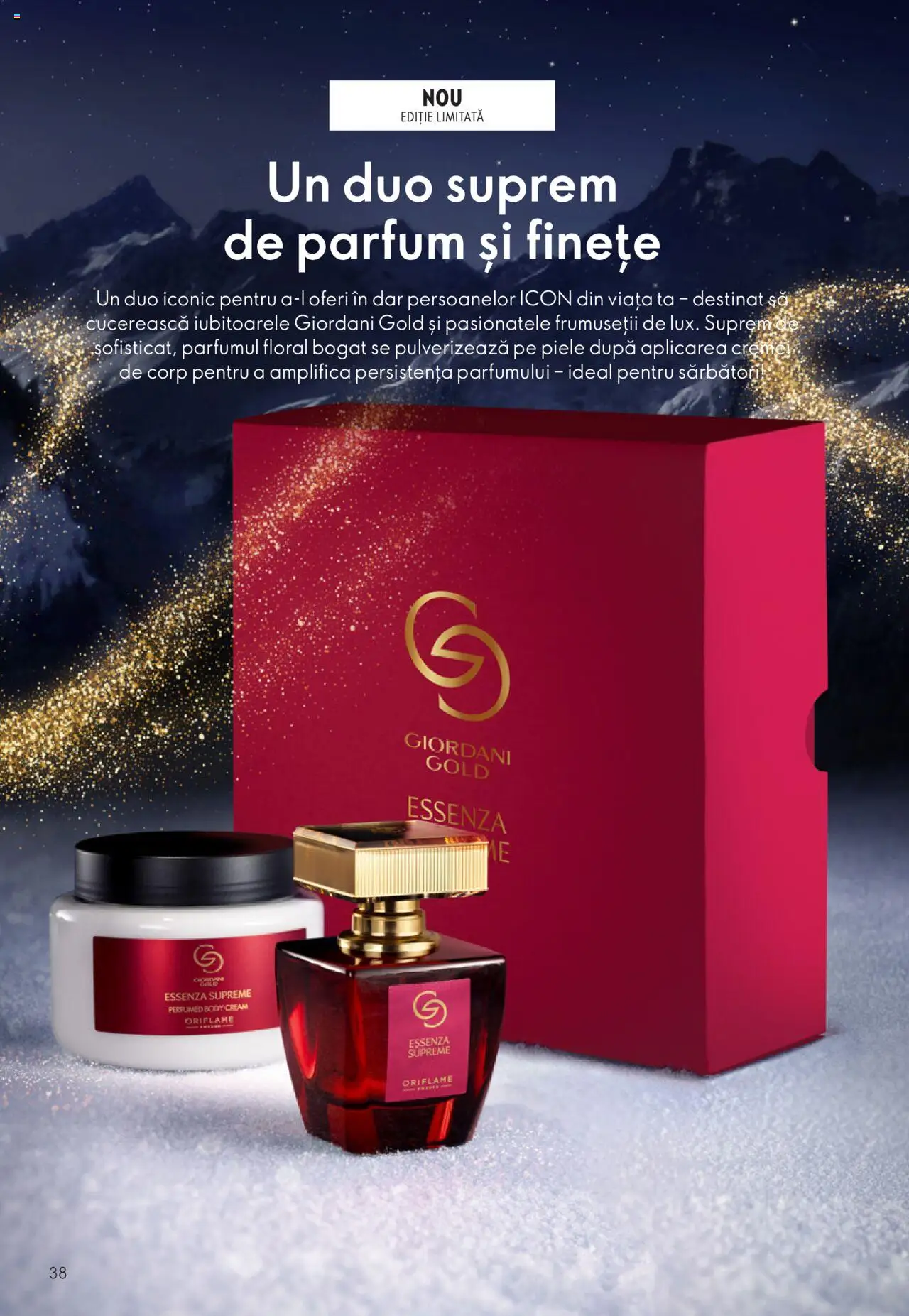 Catalog Oriflame 12 Noiembrie - 1 Decembrie 2025 | Pagina 38 | Produse: Body, Parfum