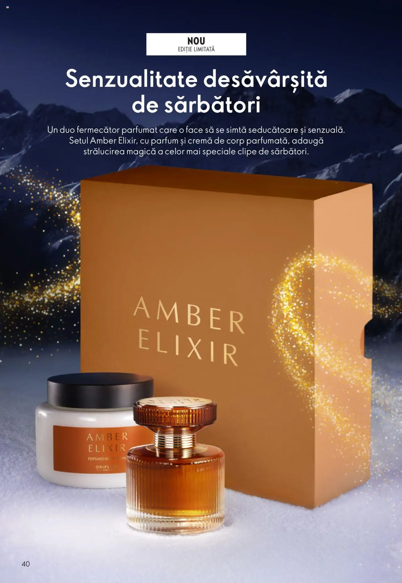 Catalog Oriflame 12 Noiembrie - 1 Decembrie 2025 | Pagina 40 | Produse: Elixir, Body, Cremă, Cremă de corp