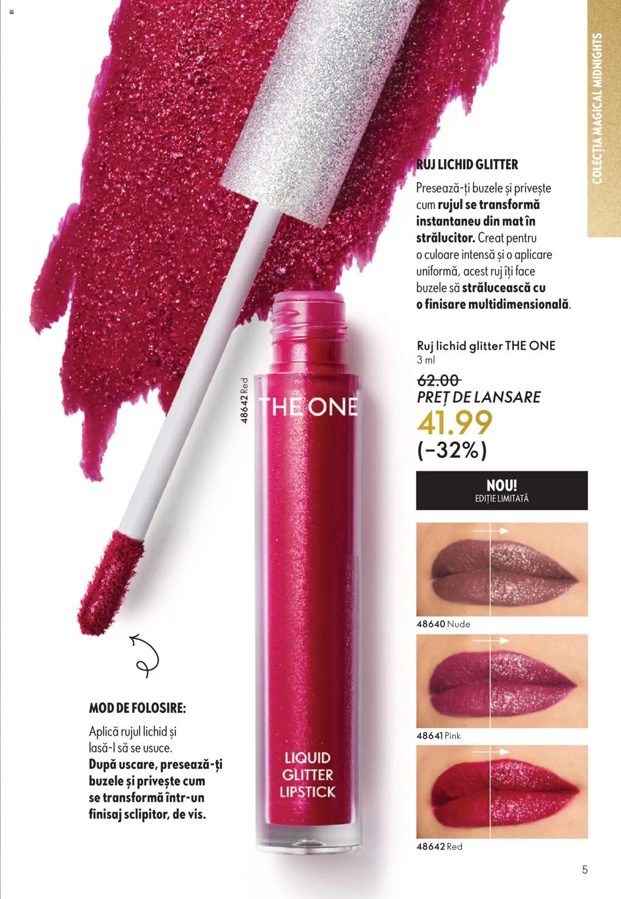 Catalog Oriflame 12 Noiembrie - 1 Decembrie 2025 | Pagina 5 | Produse: Ruj