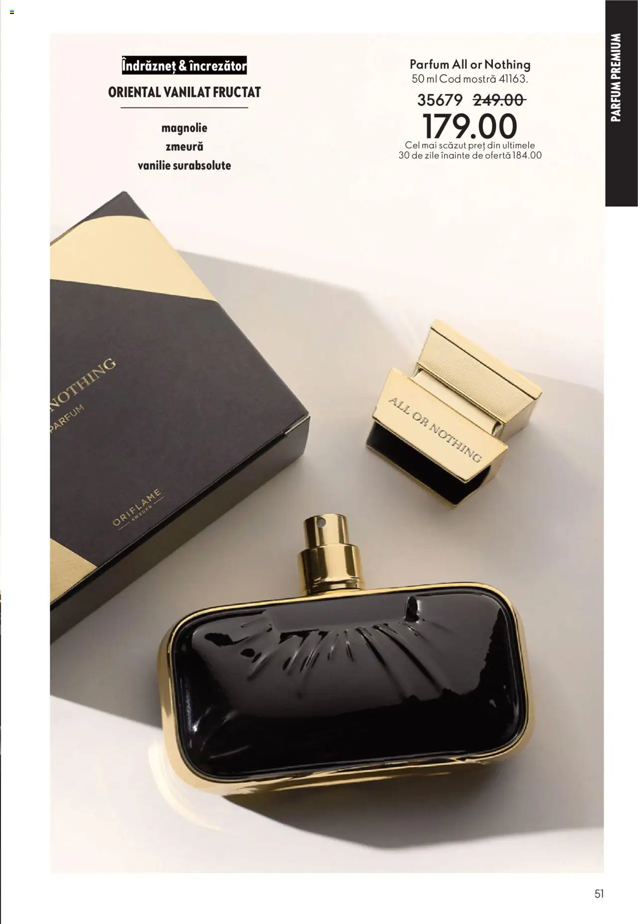 Catalog Oriflame 12 Noiembrie - 1 Decembrie 2025 | Pagina 51 | Produse: Zmeură, Parfum