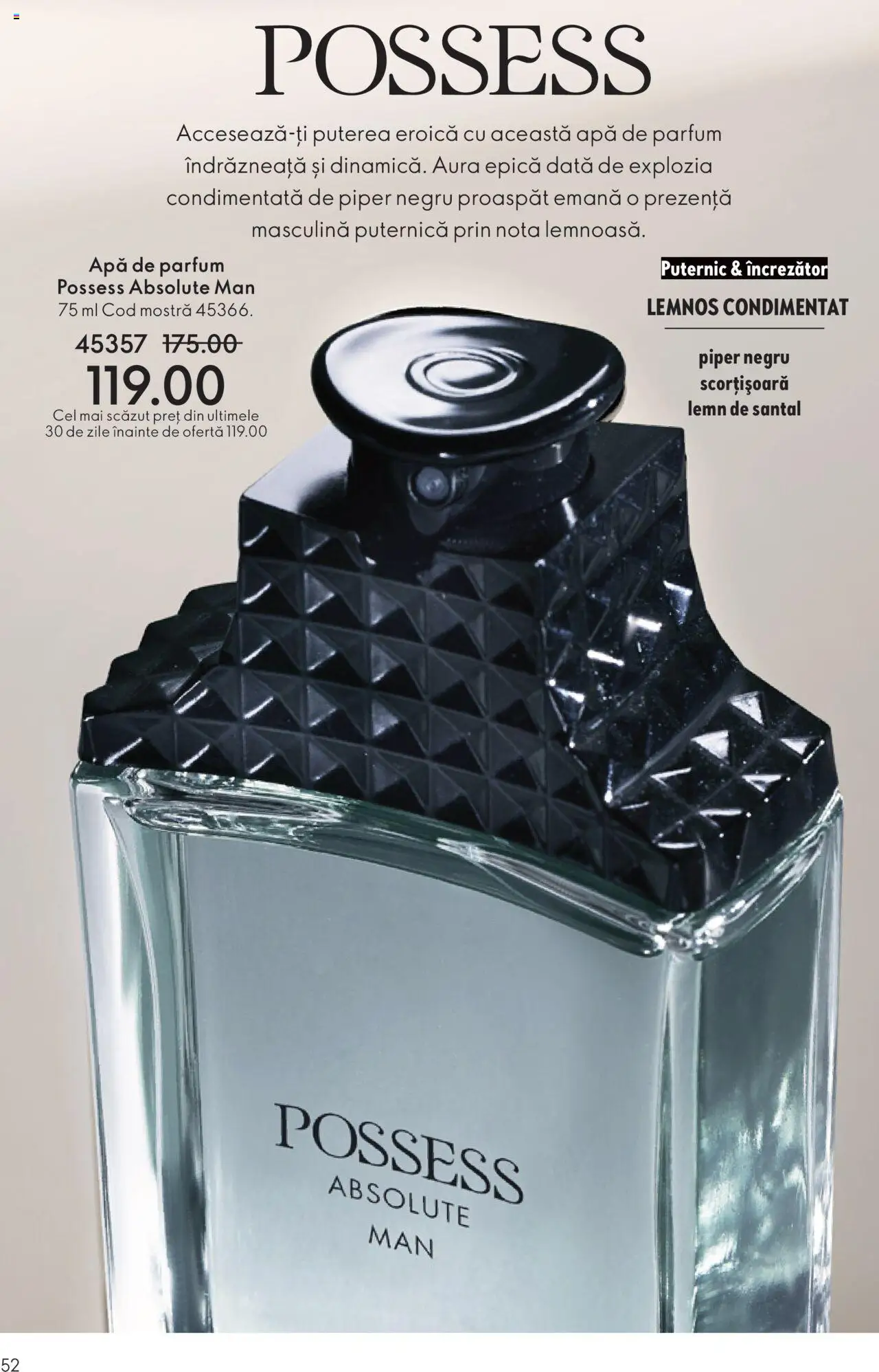 Catalog Oriflame 12 Noiembrie - 1 Decembrie 2025 | Pagina 52 | Produse: Apă de parfum, Parfum, Apă, Piper