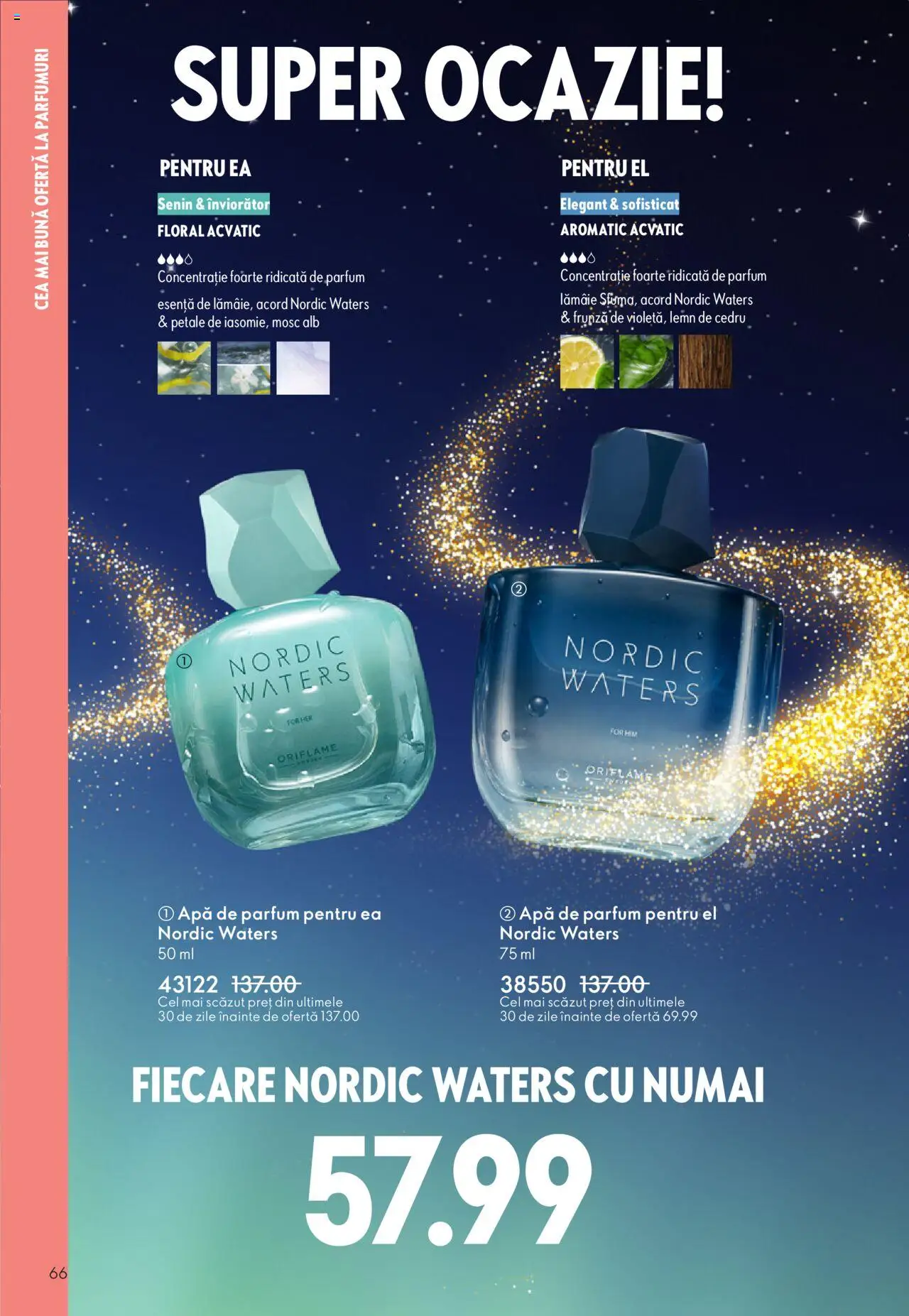 Catalog Oriflame 12 Noiembrie - 1 Decembrie 2025 | Pagina 66 | Produse: Apă de parfum, Parfum, Apă, Lămâie