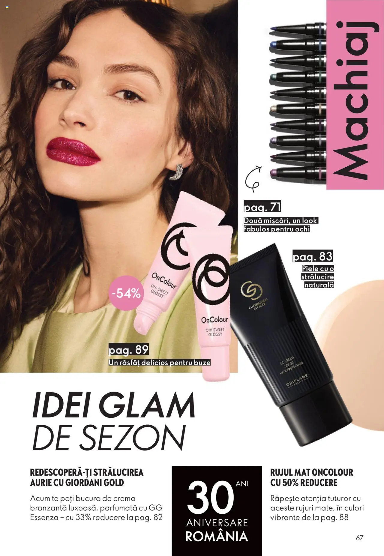 Catalog Oriflame 12 Noiembrie - 1 Decembrie 2025 | Pagina 67 | Produse: Machiaj, Cc cream, Cremă