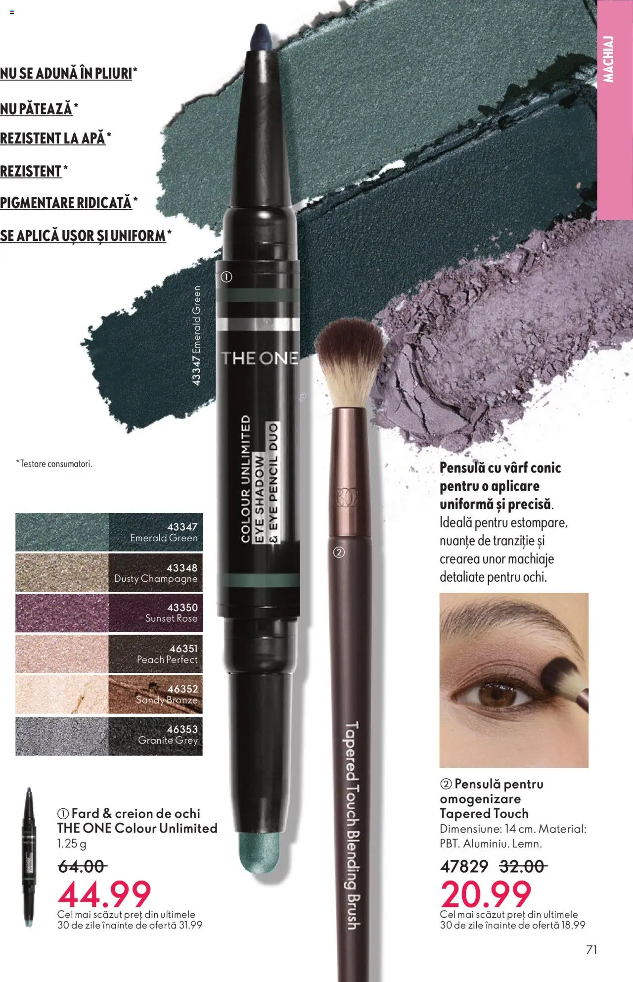 Catalog Oriflame 12 Noiembrie - 1 Decembrie 2025 | Pagina 71 | Produse: Machiaj, Creion de ochi