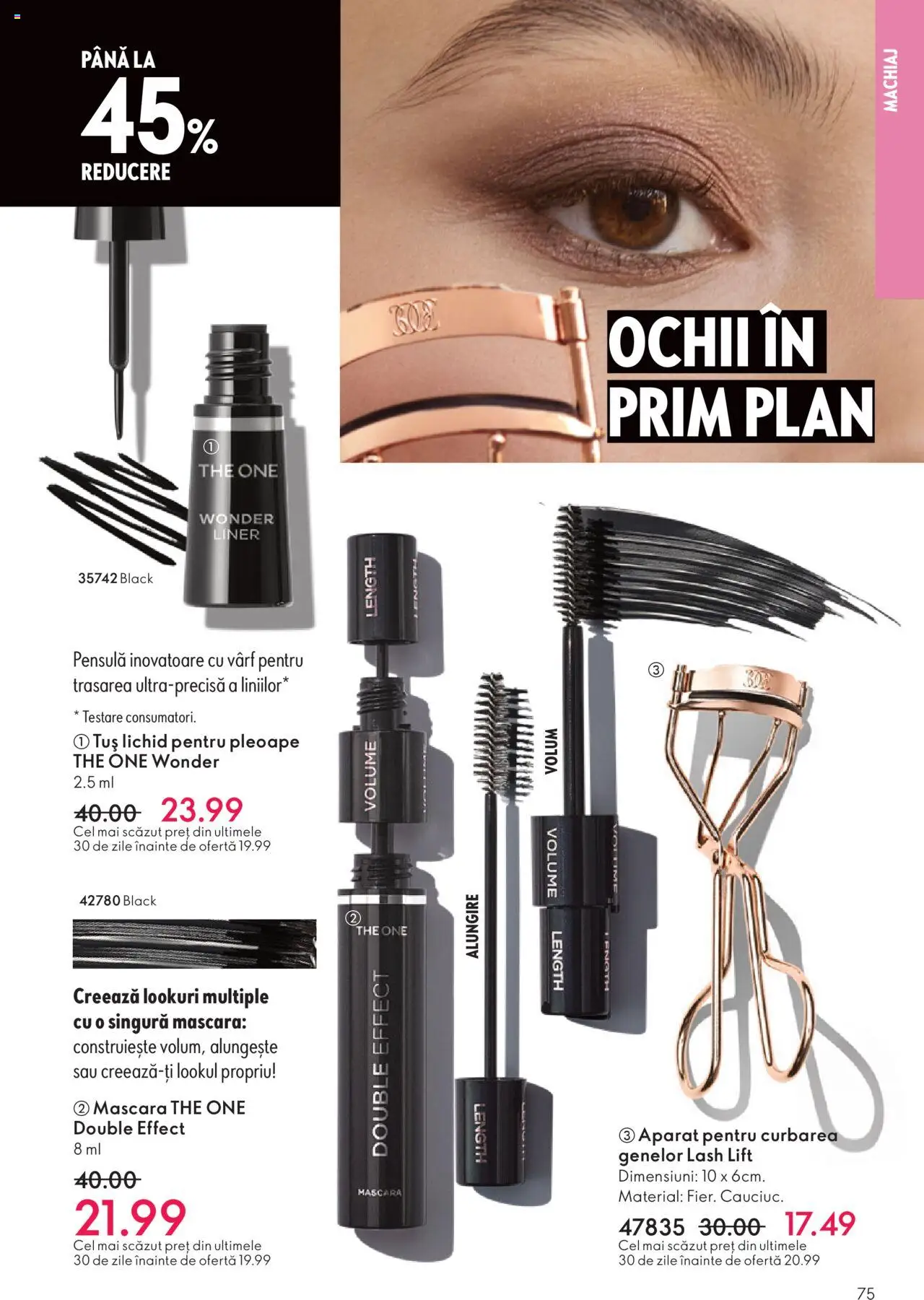 Catalog Oriflame 12 Noiembrie - 1 Decembrie 2025 | Pagina 75 | Produse: Machiaj, Mascara