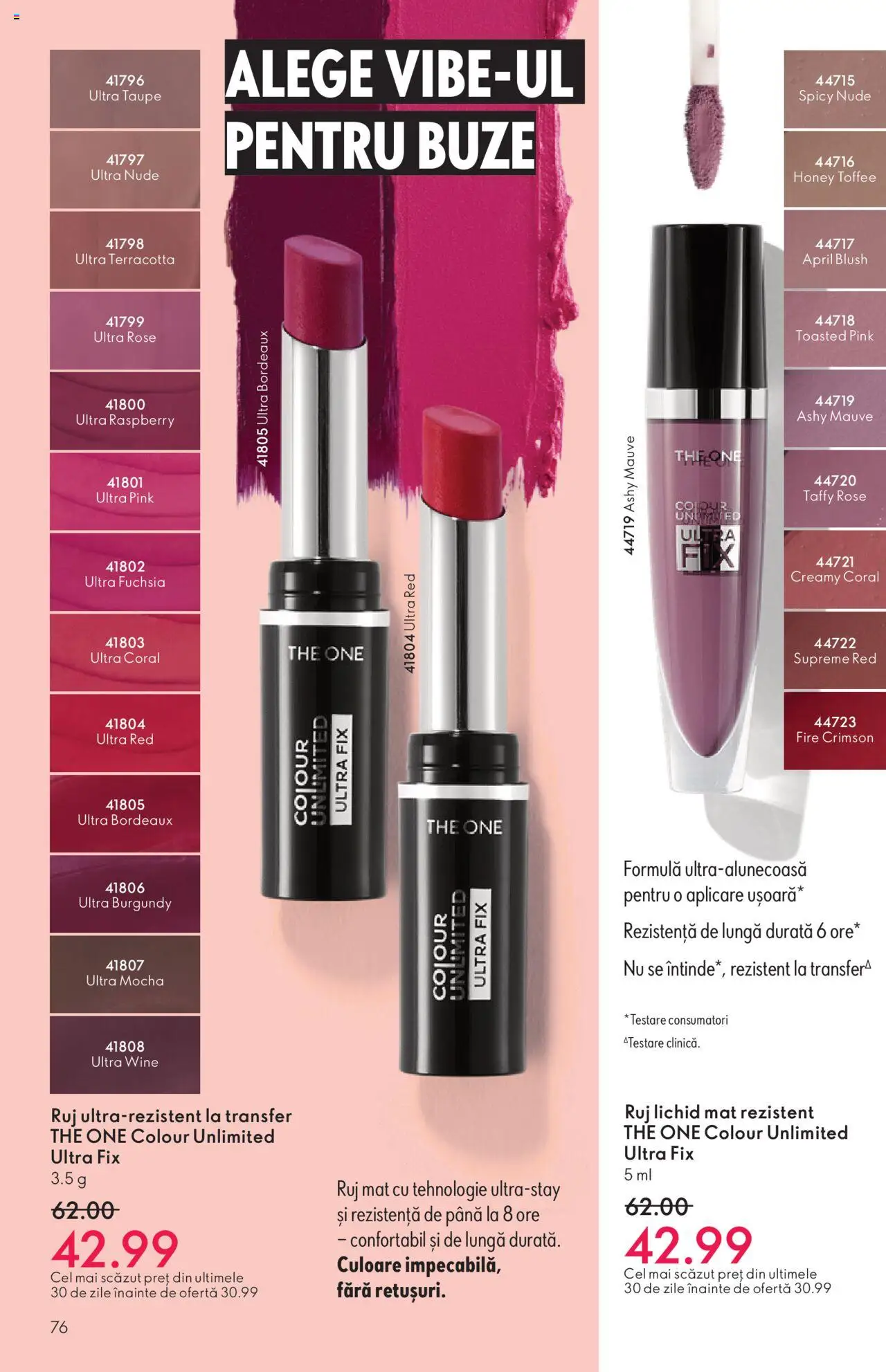 Catalog Oriflame 12 Noiembrie - 1 Decembrie 2025 | Pagina 76 | Produse: Blush, Ruj