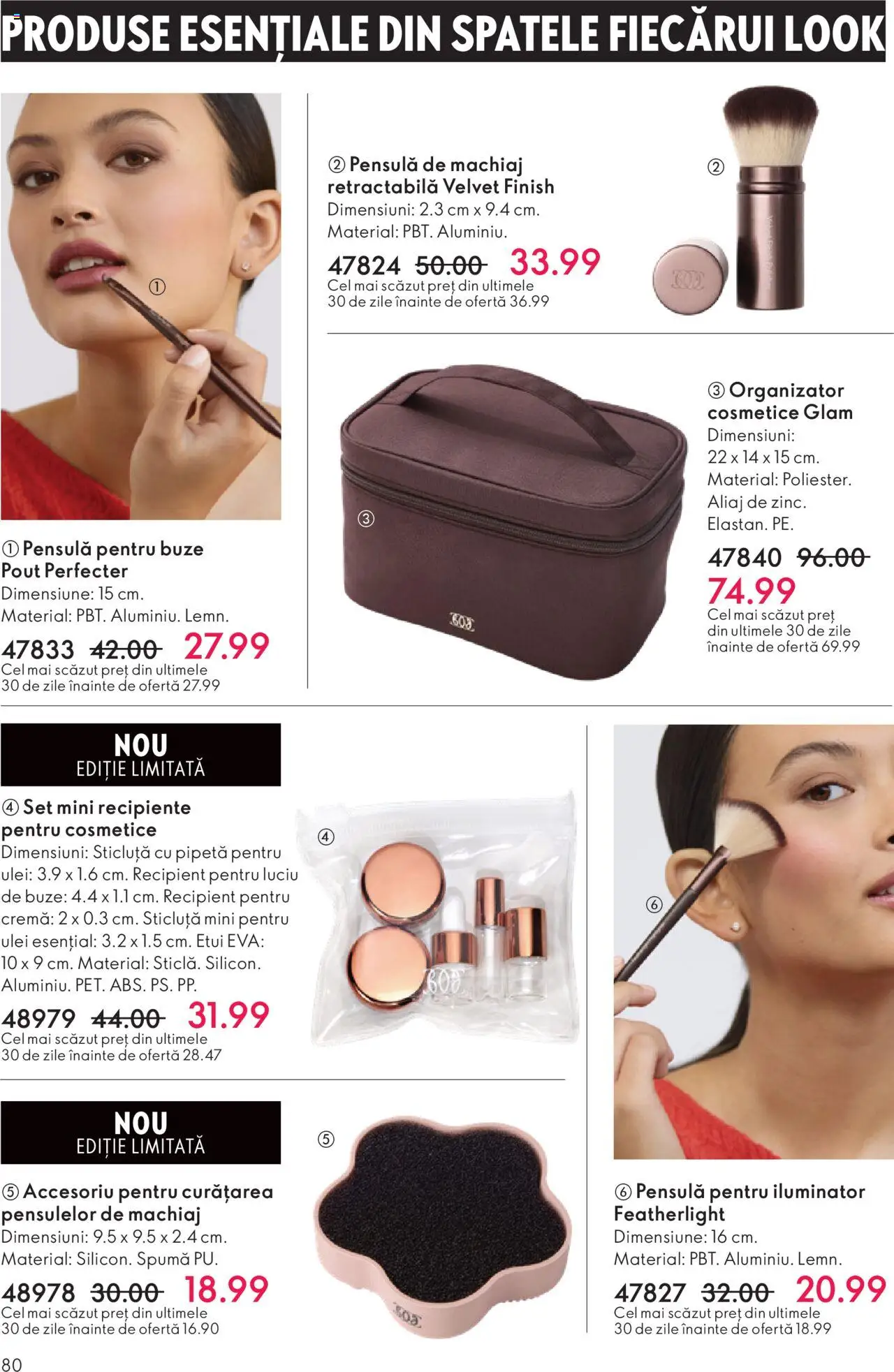 Catalog Oriflame 12 Noiembrie - 1 Decembrie 2025 | Pagina 80 | Produse: Machiaj, Luciu de buze, Cremă, Ulei