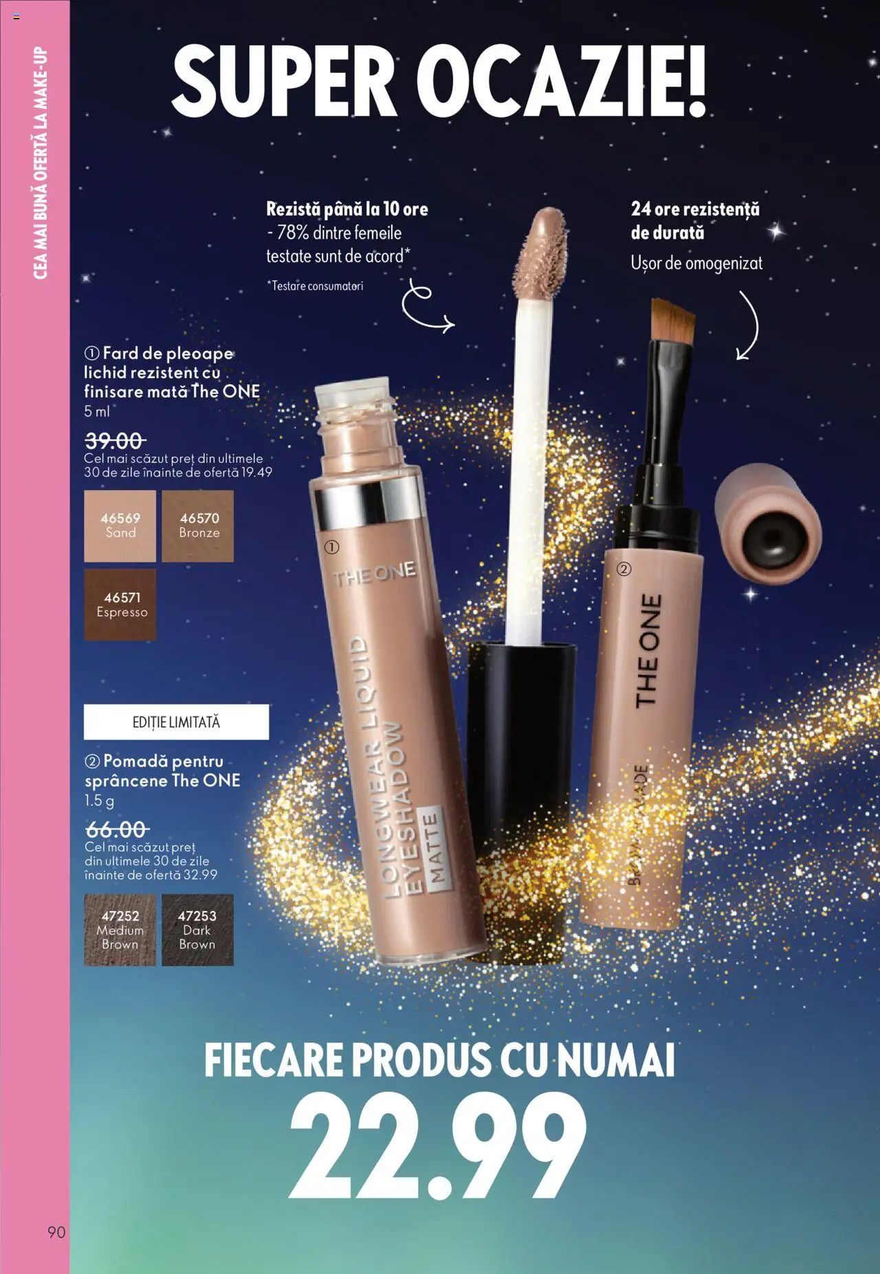 Catalog Oriflame 12 Noiembrie - 1 Decembrie 2025 | Pagina 90 | Produse: Fard de pleoape