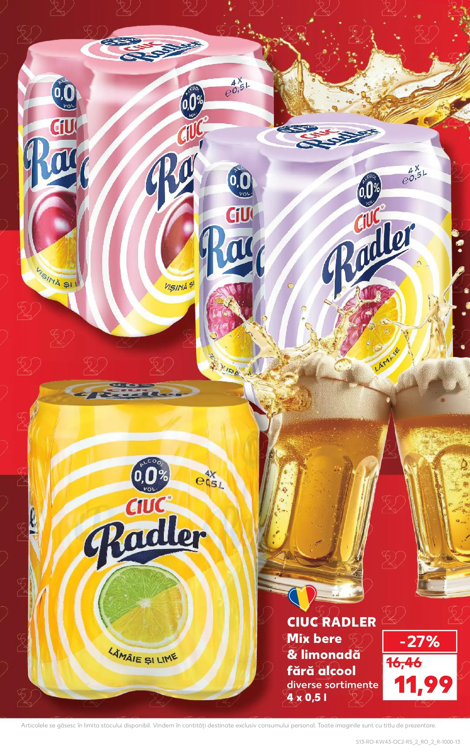 Catalog Kaufland 22 - 27 Octombrie 2025 | Pagina 13 | Produse: Lime, Sıcak su torbası, Bere, Lămâie