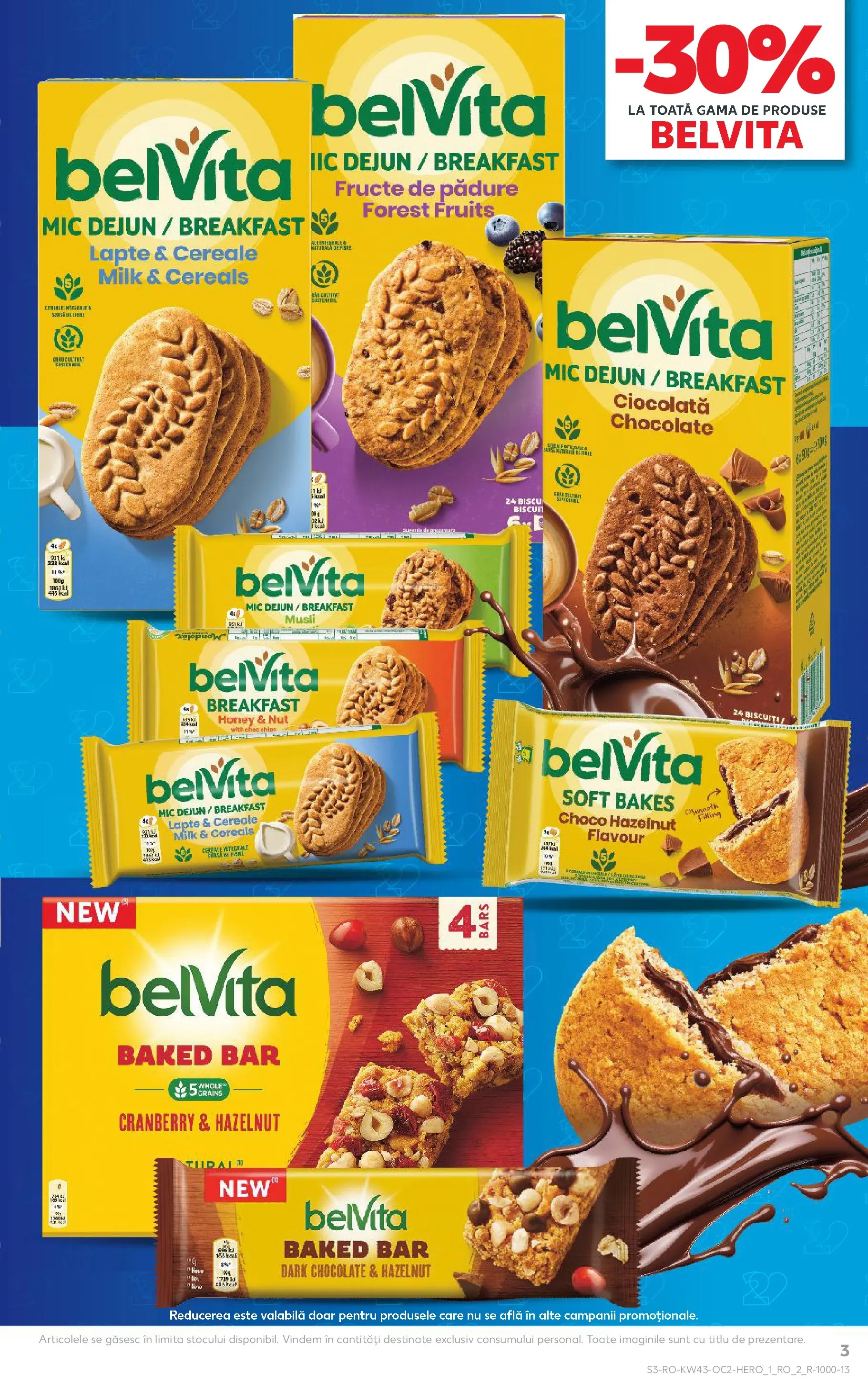 Catalog Kaufland 22 - 27 Octombrie 2025 | Pagina 3 | Produse: Ciocolată, Cereale, Biscuiți, Fructe