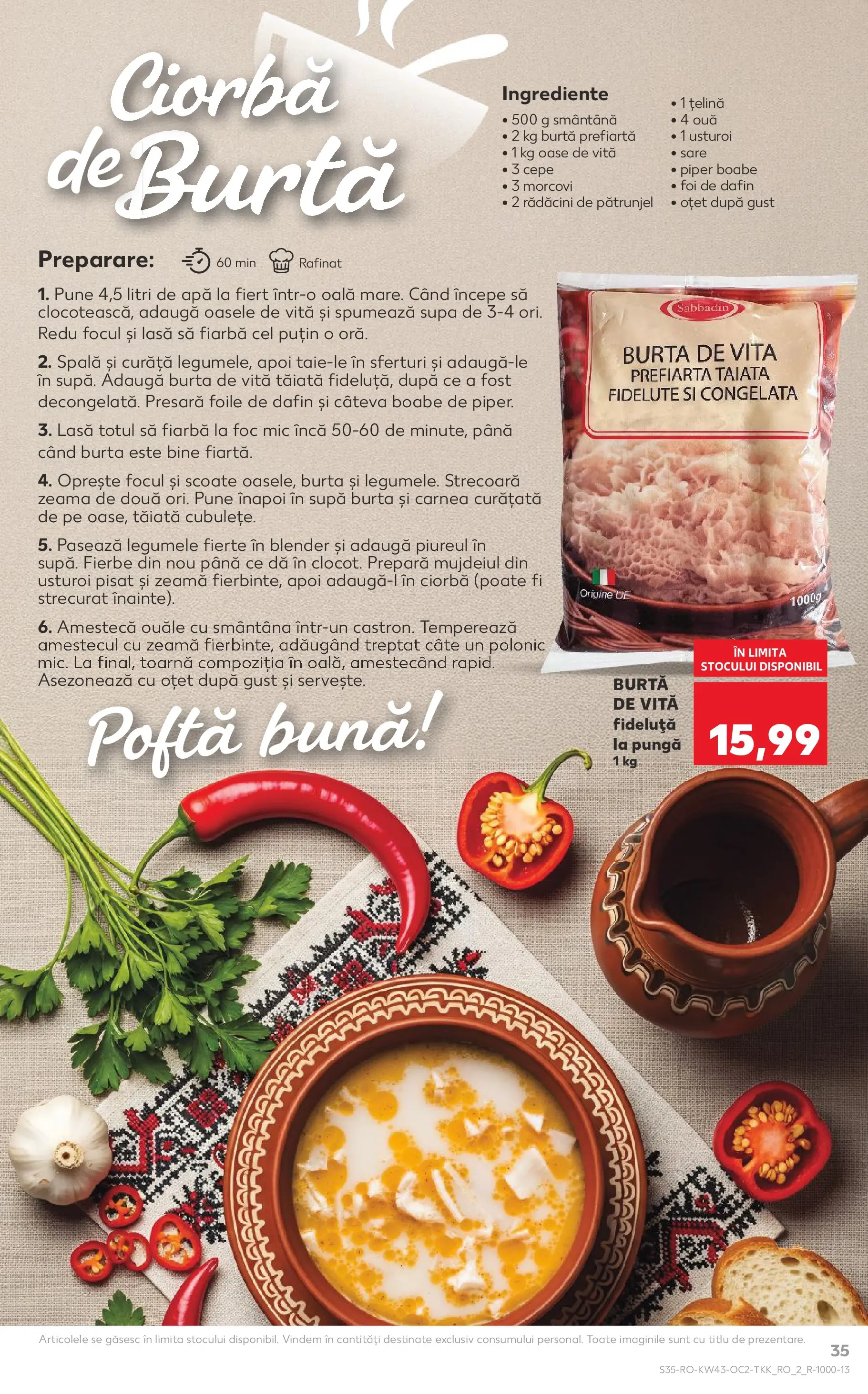 Catalog Kaufland 22 - 27 Octombrie 2025 | Pagina 35 | Produse: Oțet, Morcovi, Apă, Sare