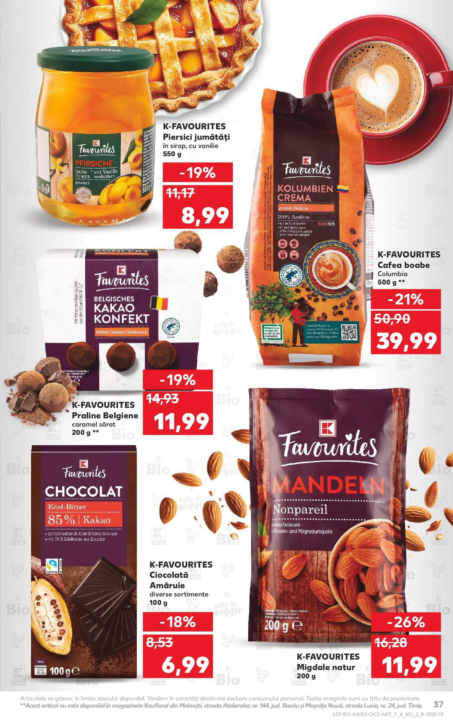 Catalog Kaufland 22 - 27 Octombrie 2025 | Pagina 37 | Produse: Migdale, Cremă, Cafea, Ciocolată