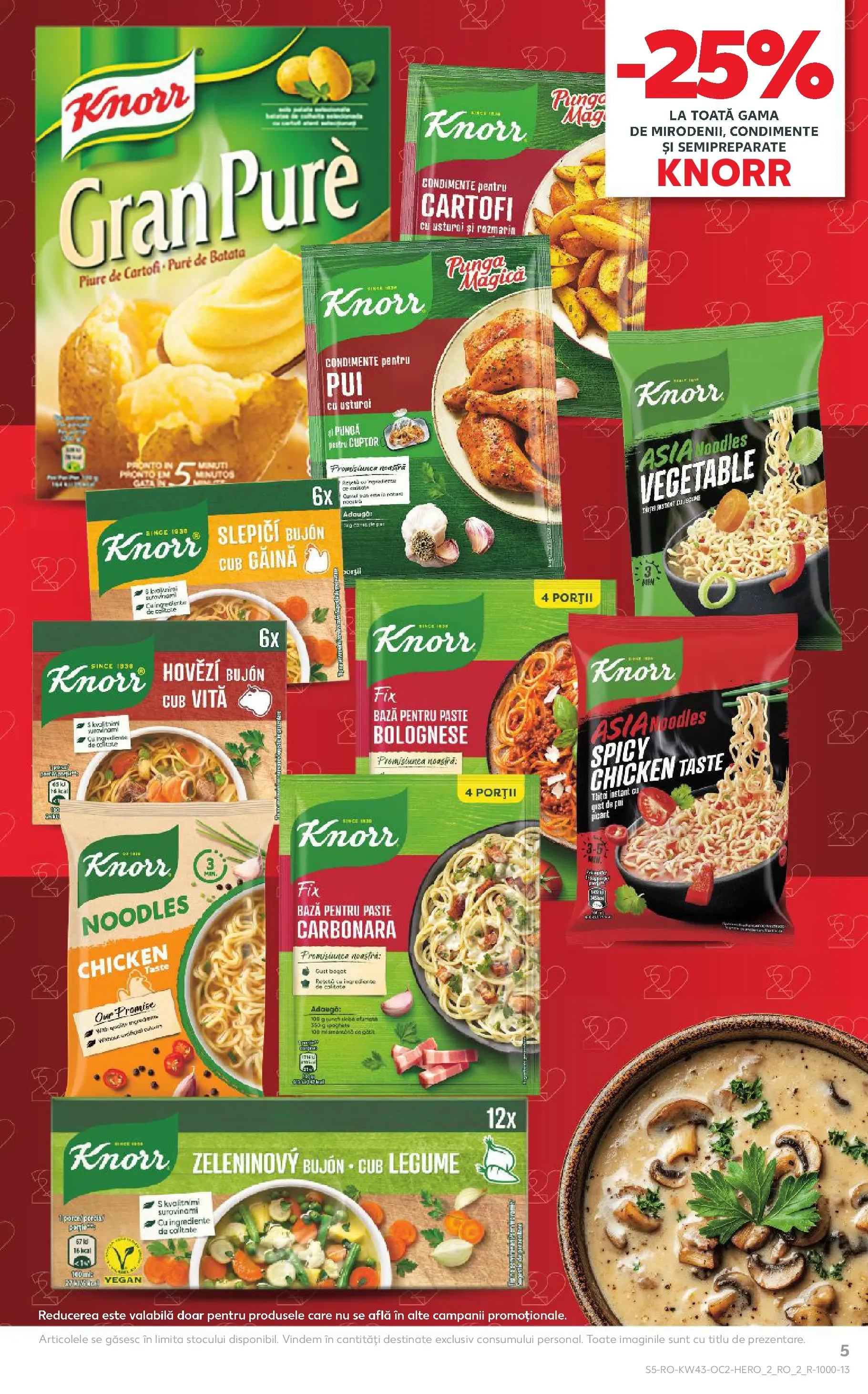 Catalog Kaufland 22 - 27 Octombrie 2025 | Pagina 5 | Produse: Hacıyatmaz Kedi Oyuncağı, Noodles, Paste, Condimente