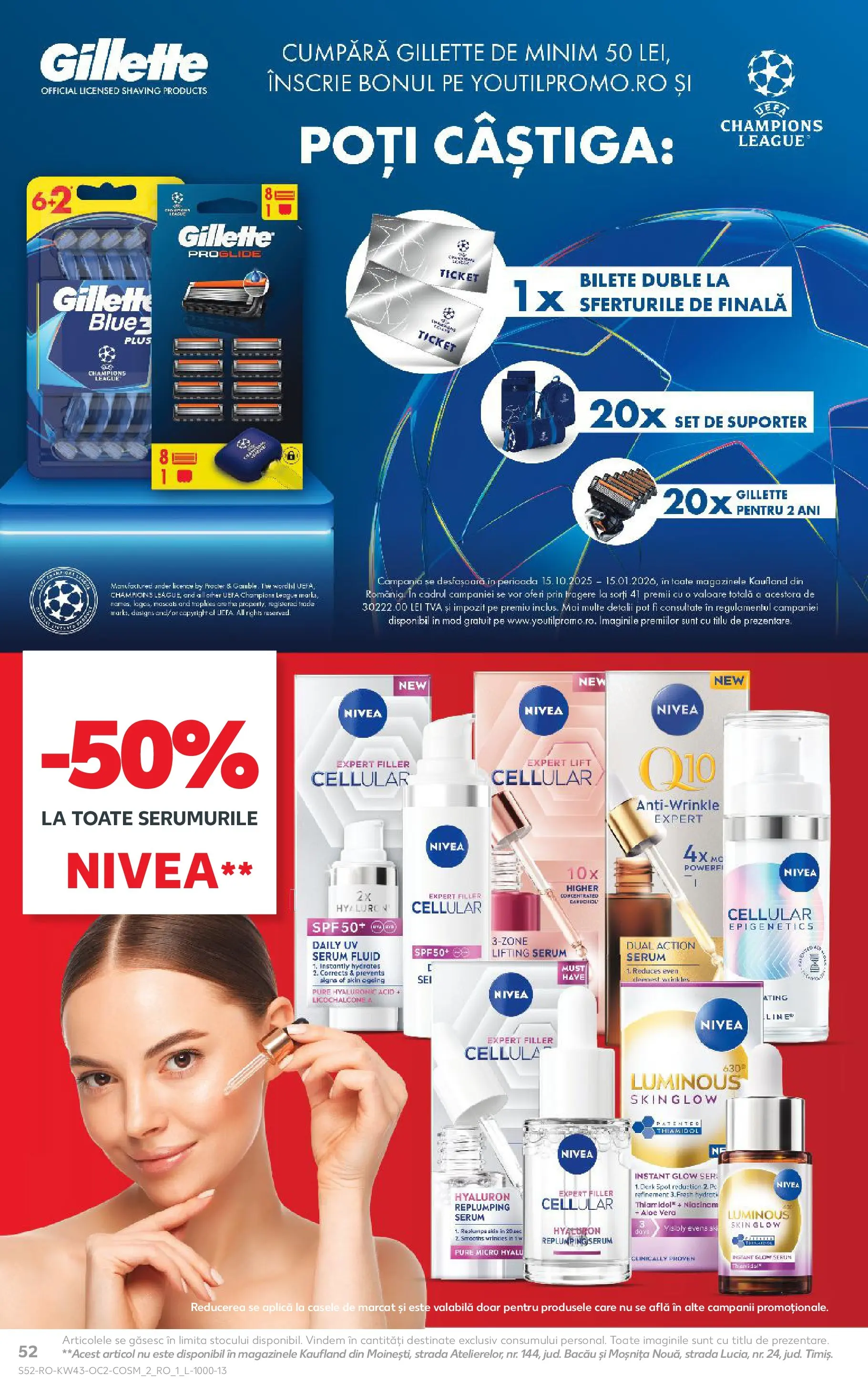 Catalog Kaufland 22 - 27 Octombrie 2025 | Pagina 52 | Produse: Serum, Aloe vera
