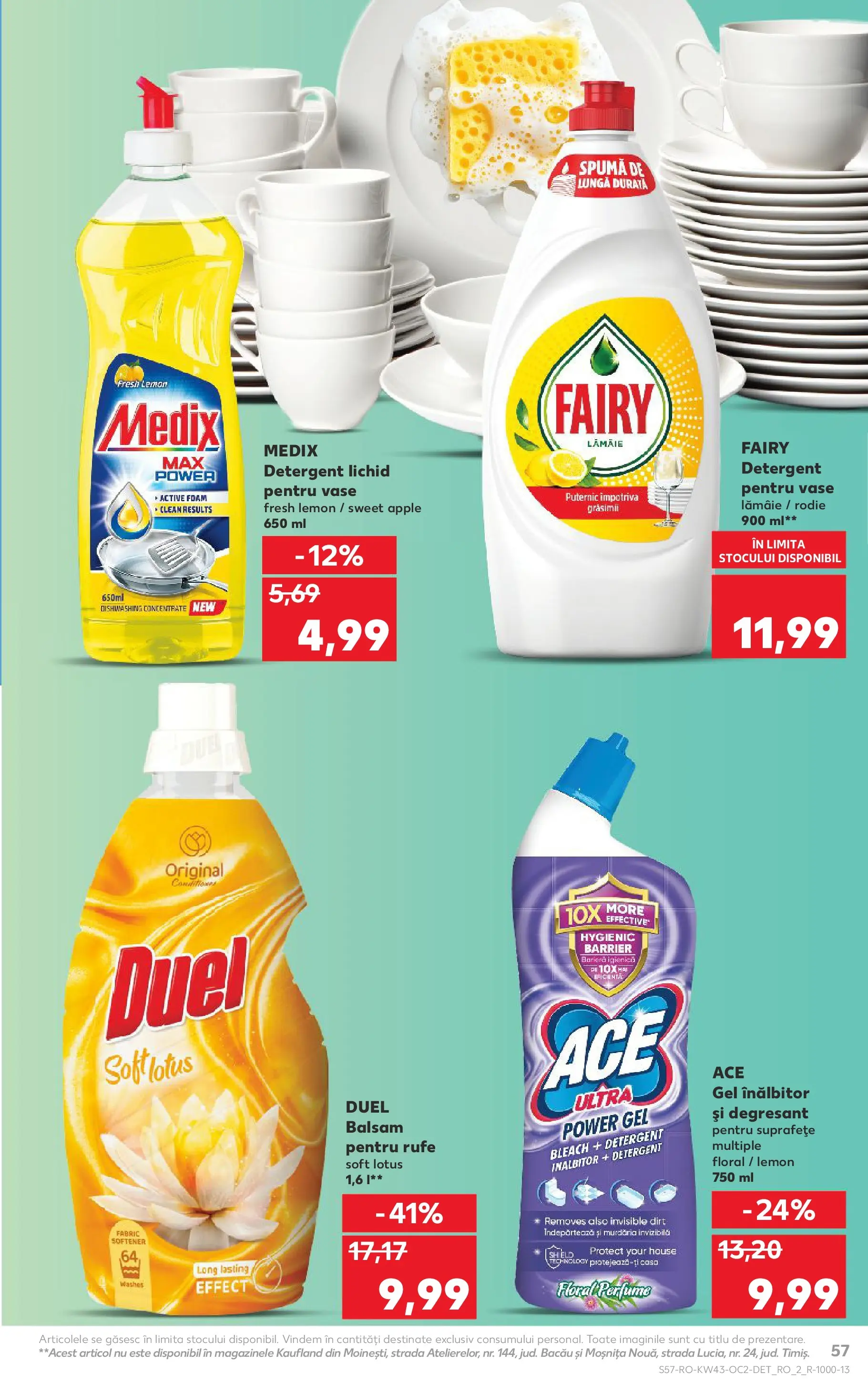 Catalog Kaufland 22 - 27 Octombrie 2025 | Pagina 57 | Produse: Apple, Yorgan, Detergent, Lămâie