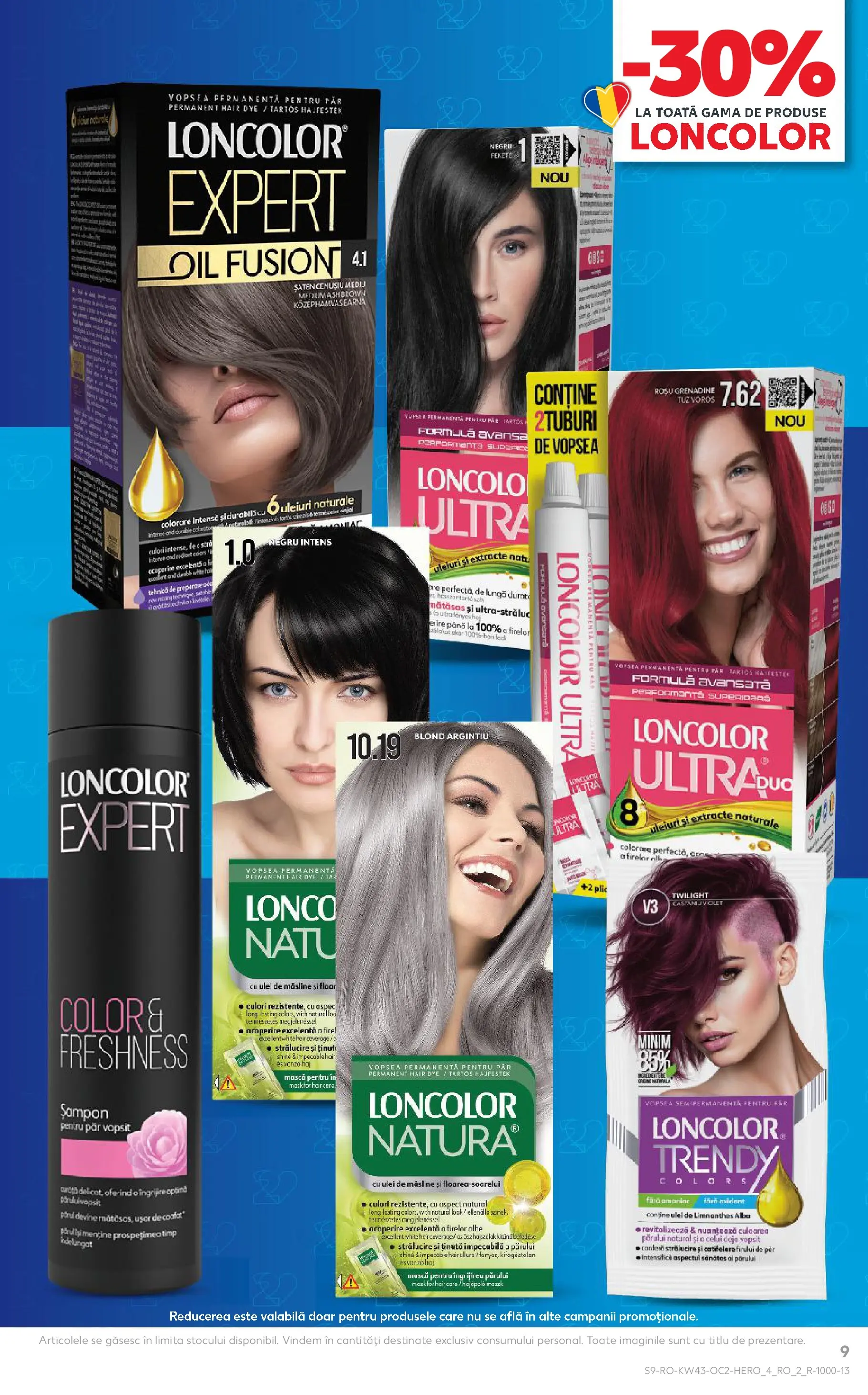 Catalog Kaufland 22 - 27 Octombrie 2025 | Pagina 9 | Produse: Vopsea, Măsline, Șampon, Ulei