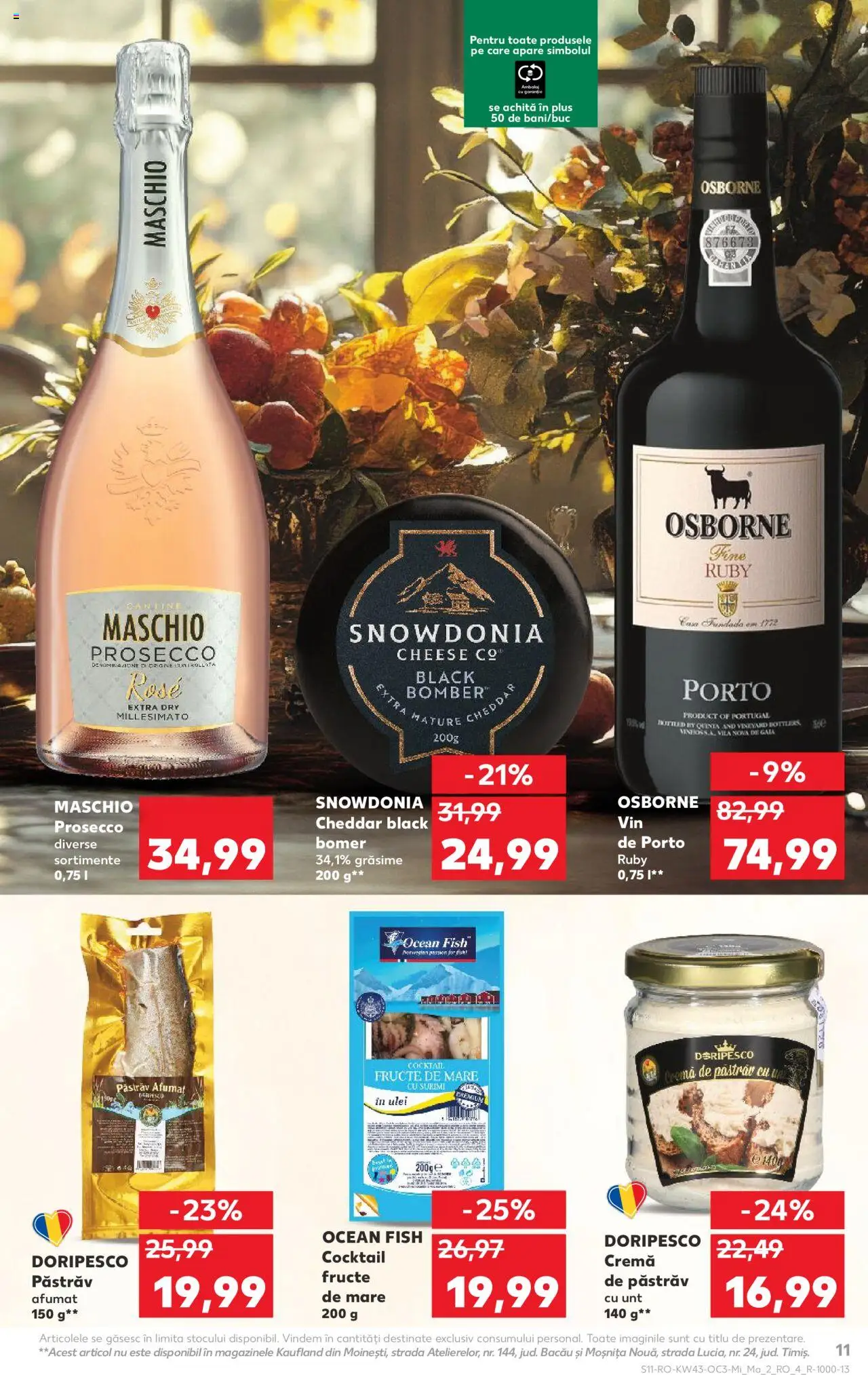 Catalog Kaufland 22 - 27 Octombrie 2025 | Pagina 11 | Produse: Unt, Vin, Fructe, Fructe De Mare