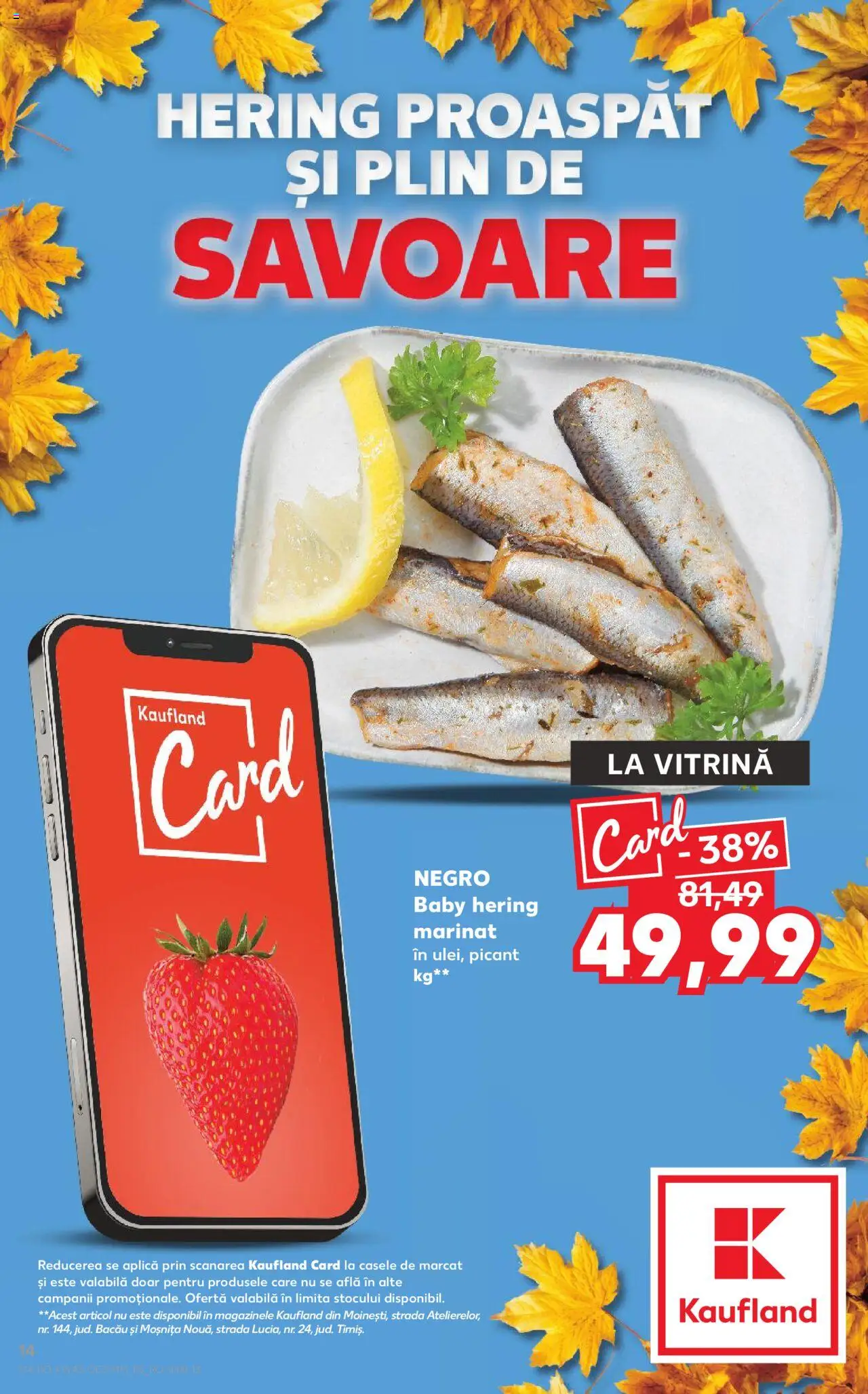 Catalog Kaufland 22 - 27 Octombrie 2025 | Pagina 14 | Produse: Vitrină