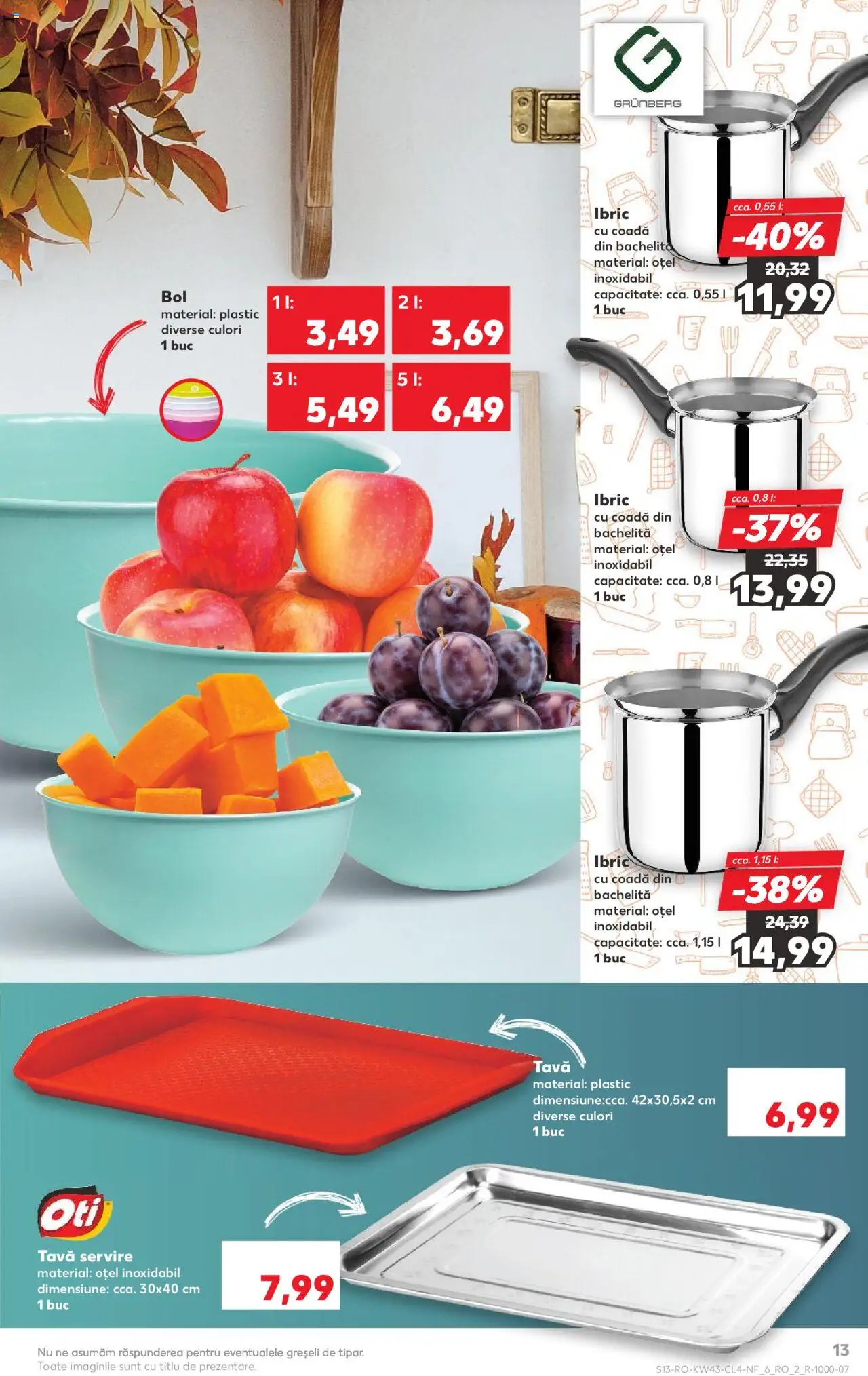 Catalog Kaufland 22 - 27 Octombrie 2025 | Pagina 13 | Produse: Bol