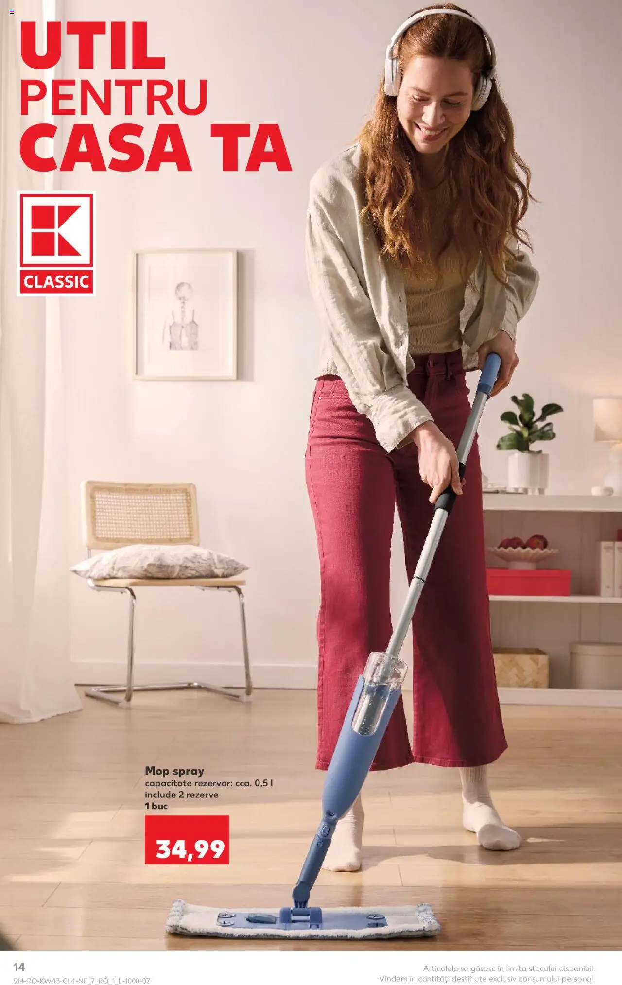 Catalog Kaufland 22 - 27 Octombrie 2025 | Pagina 14 | Produse: Mop