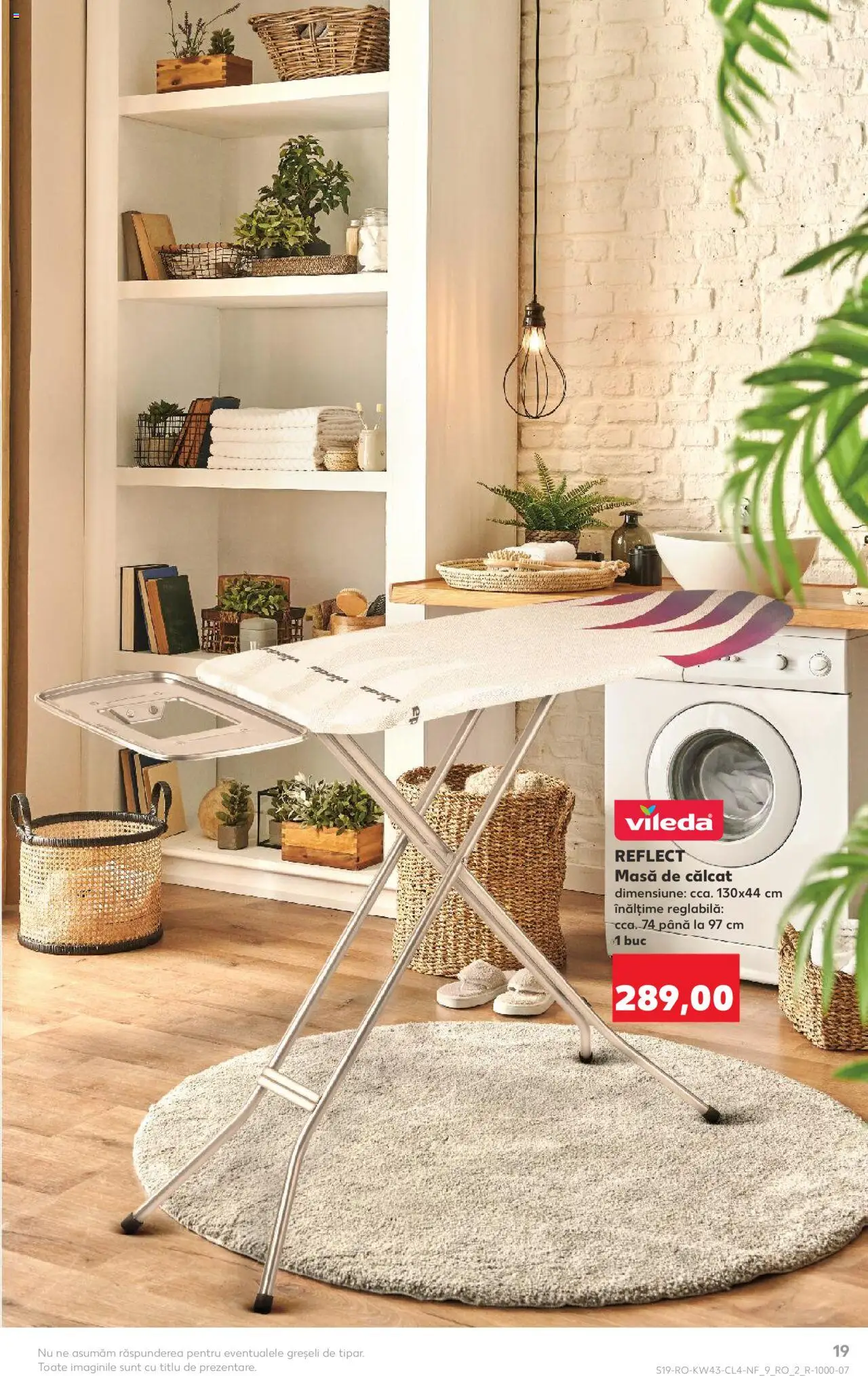 Catalog Kaufland 22 - 27 Octombrie 2025 | Pagina 19 | Produse: Masă, Masă de călcat