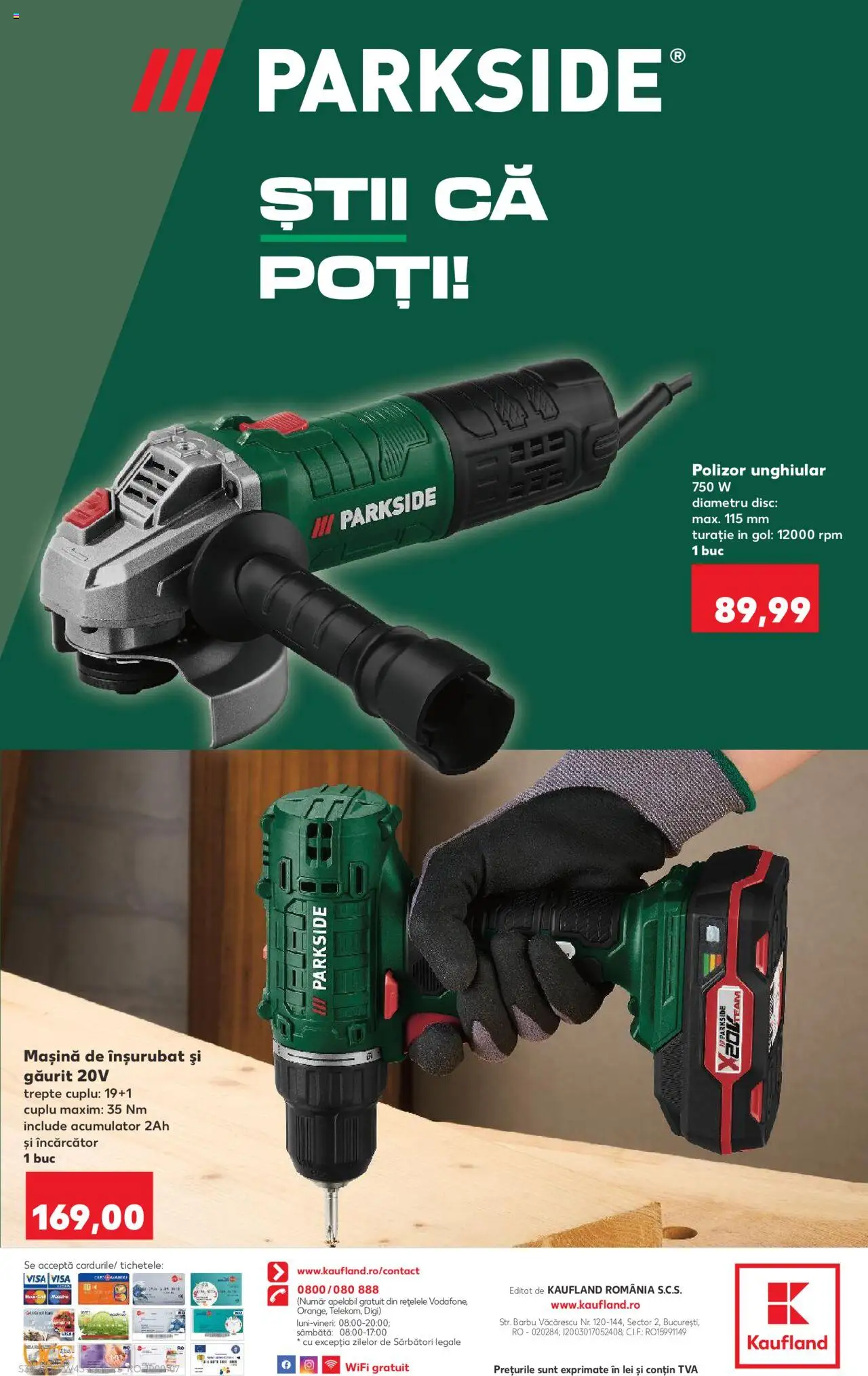 Catalog Kaufland 22 - 27 Octombrie 2025 | Pagina 32 | Produse: Încărcător, Disc, Polizor