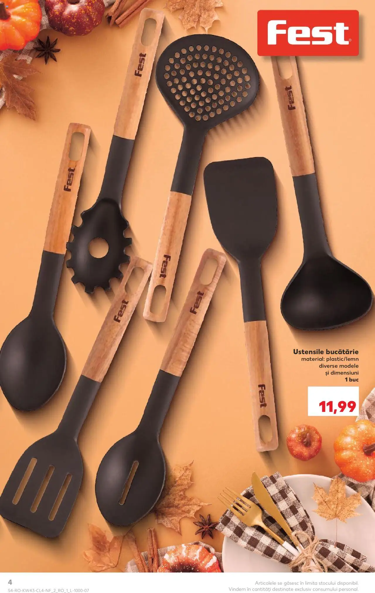 Catalog Kaufland 22 - 27 Octombrie 2025 | Pagina 4 | Produse: Bucătărie