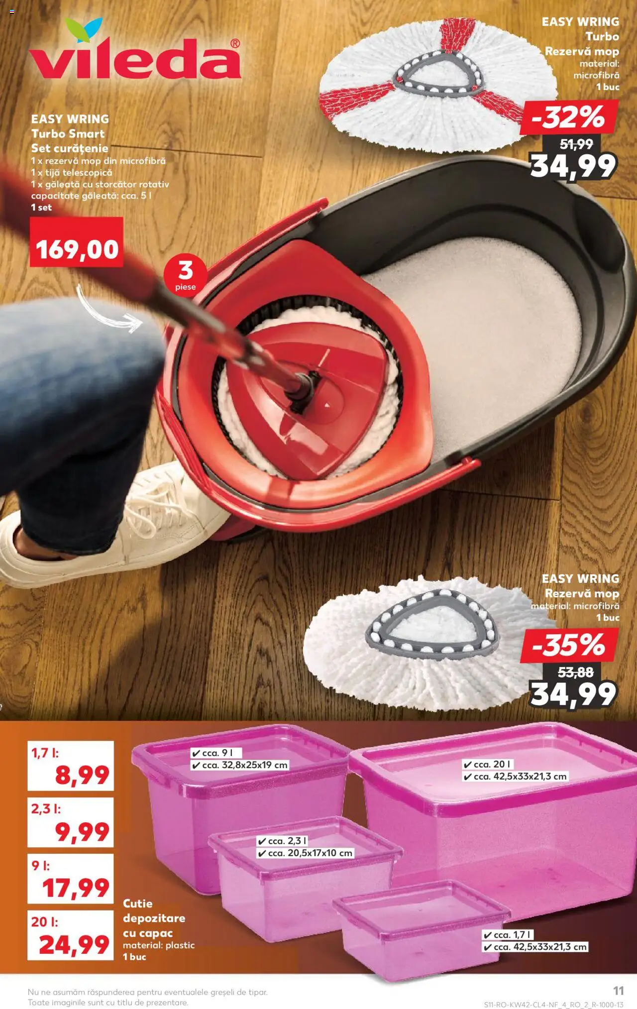 Catalog Kaufland 15 - 20 Octombrie 2025 | Pagina 11 | Produse: Storcător, Mop, Cutie