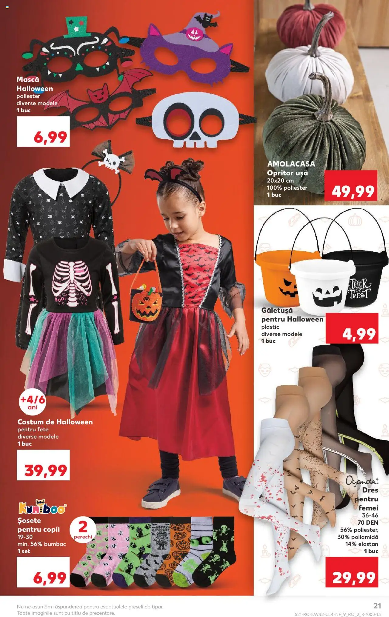 Catalog Kaufland 15 - 20 Octombrie 2025 | Pagina 21 | Produse: Ușă, Șosete, Costum