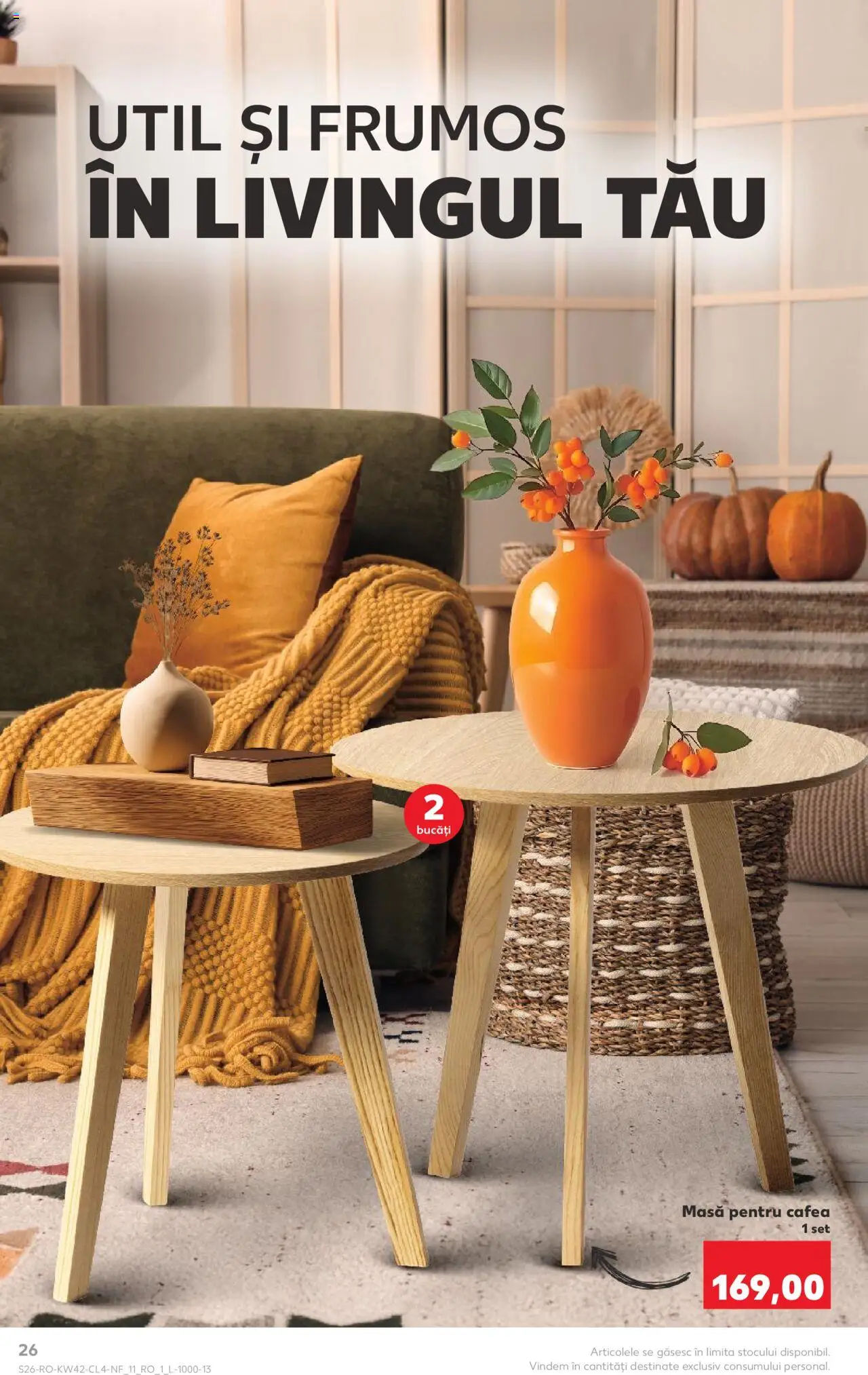 Catalog Kaufland 15 - 20 Octombrie 2025 | Pagina 26 | Produse: Masă, Cafea