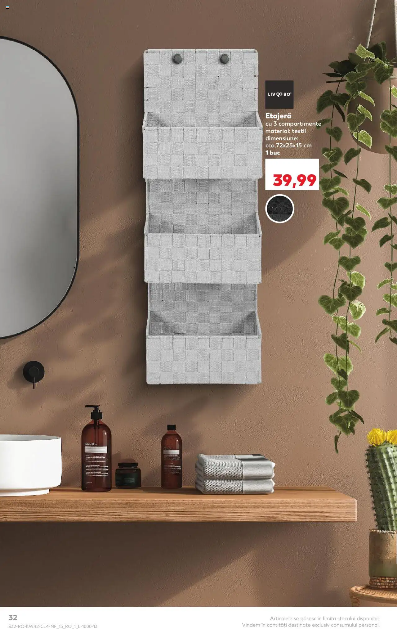 Catalog Kaufland 15 - 20 Octombrie 2025 | Pagina 32 | Produse: Etajeră