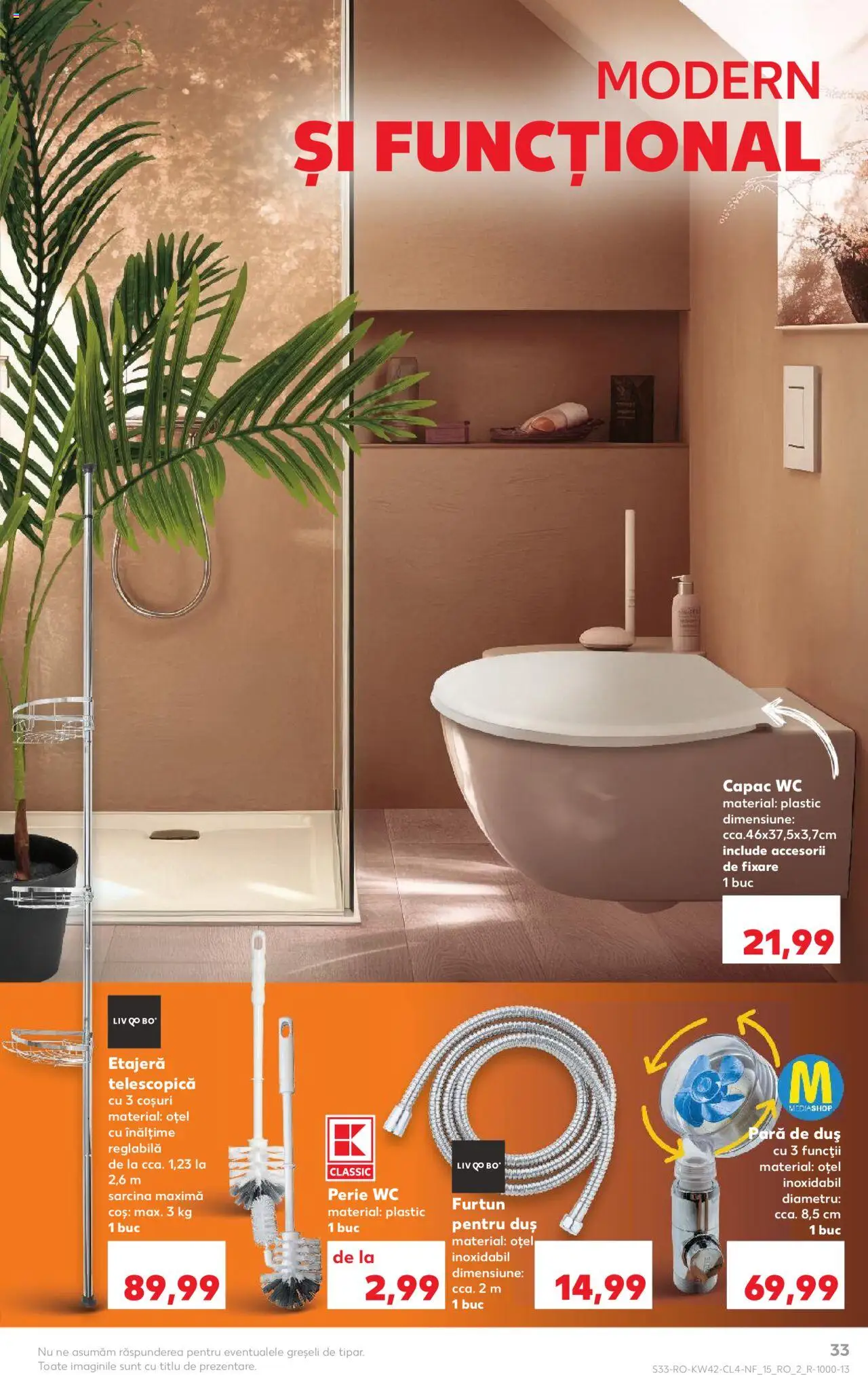 Catalog Kaufland 15 - 20 Octombrie 2025 | Pagina 33 | Produse: Pară, Coș, Duș, Perie